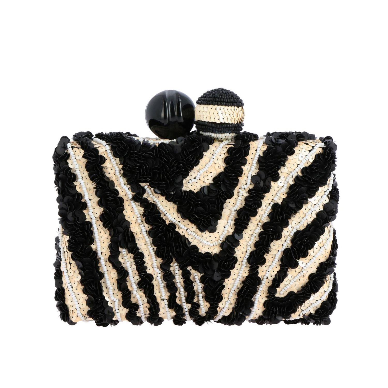 Maliparmi Outlet: Clutch mini con micro perline e paillettes - Fa01 | Clutch  Maliparmi BP0007 90271 GIGLIO.COM