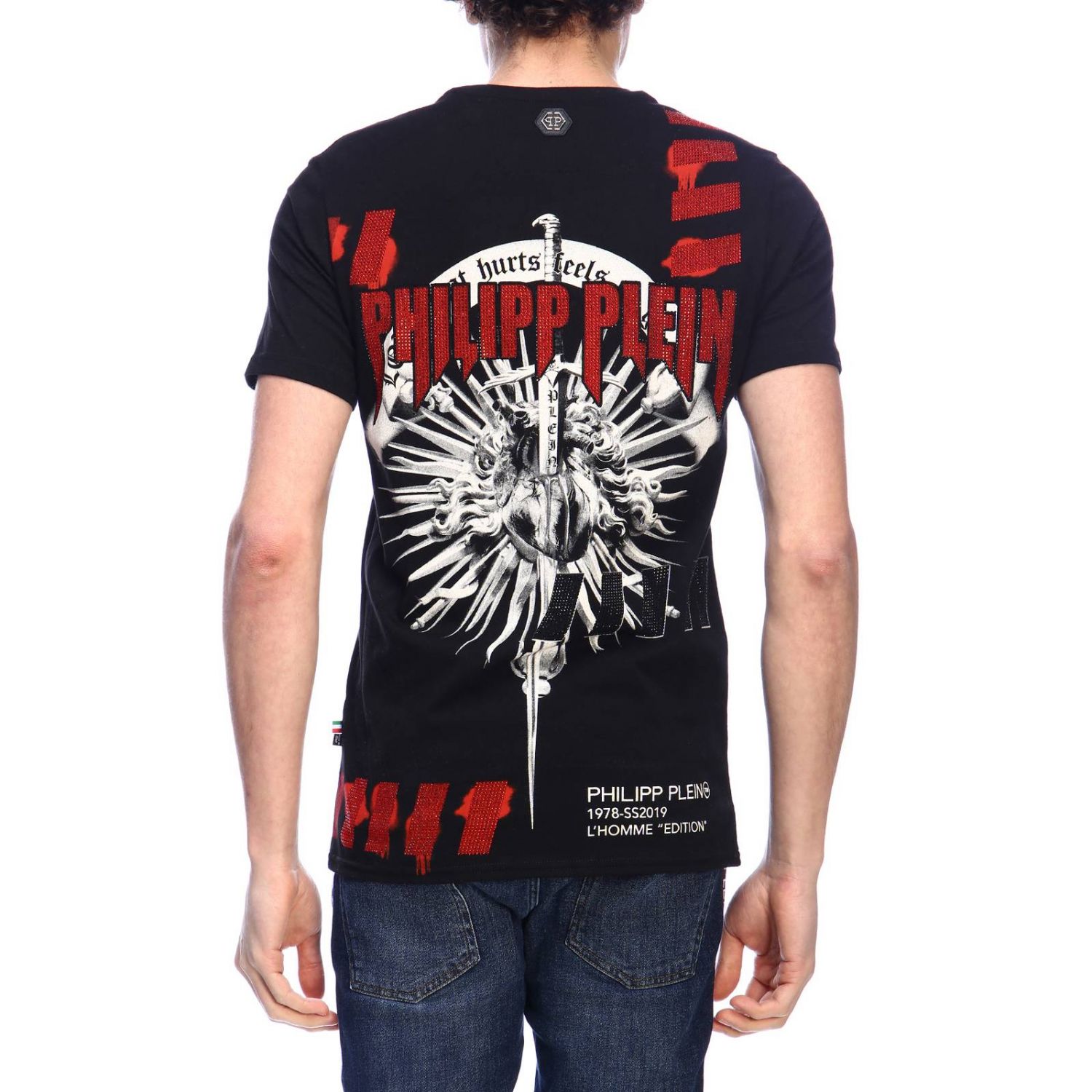 philipp plein angel t shirt