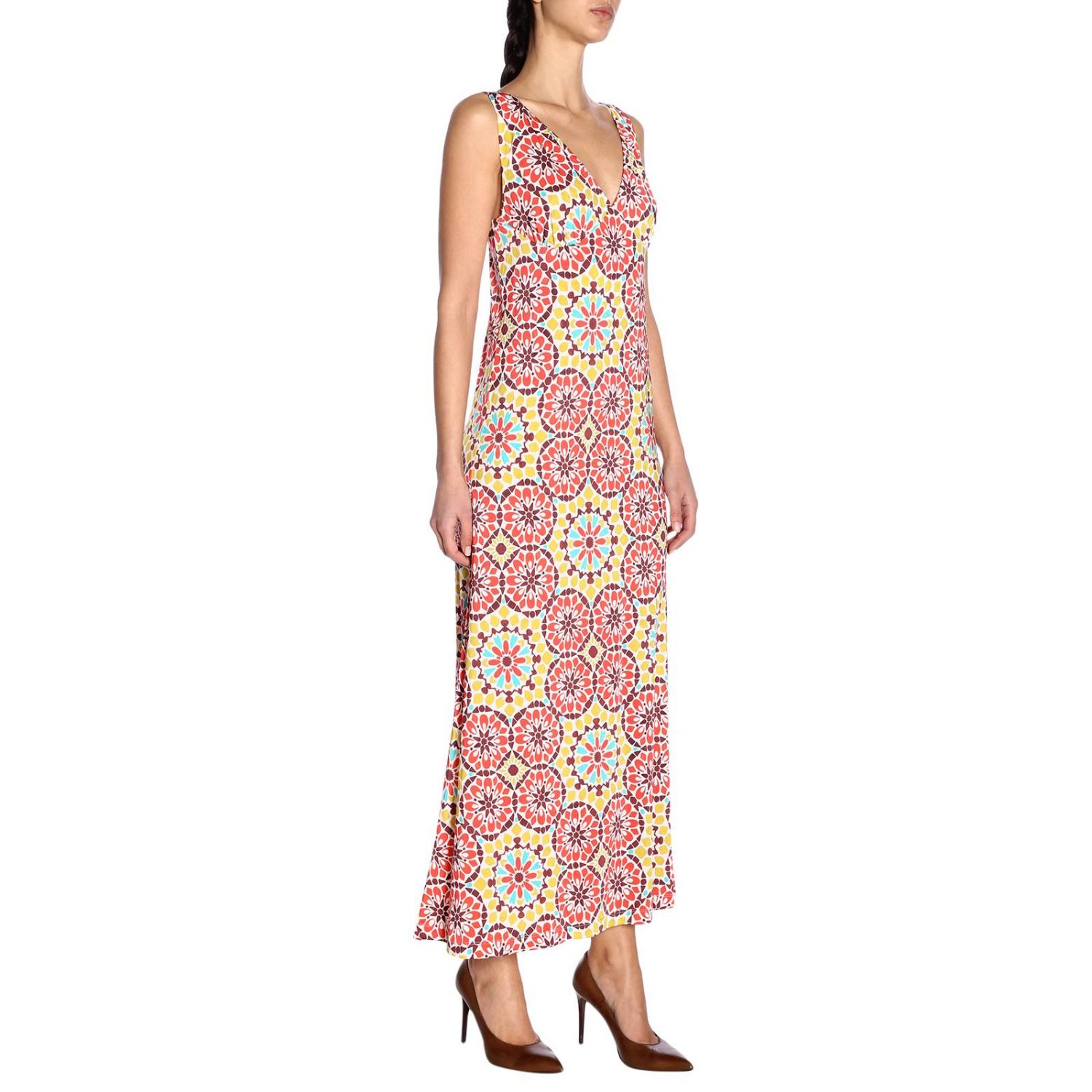 Maliparmi Outlet: Dress women - Multicolor | Dress Maliparmi JF5603 ...
