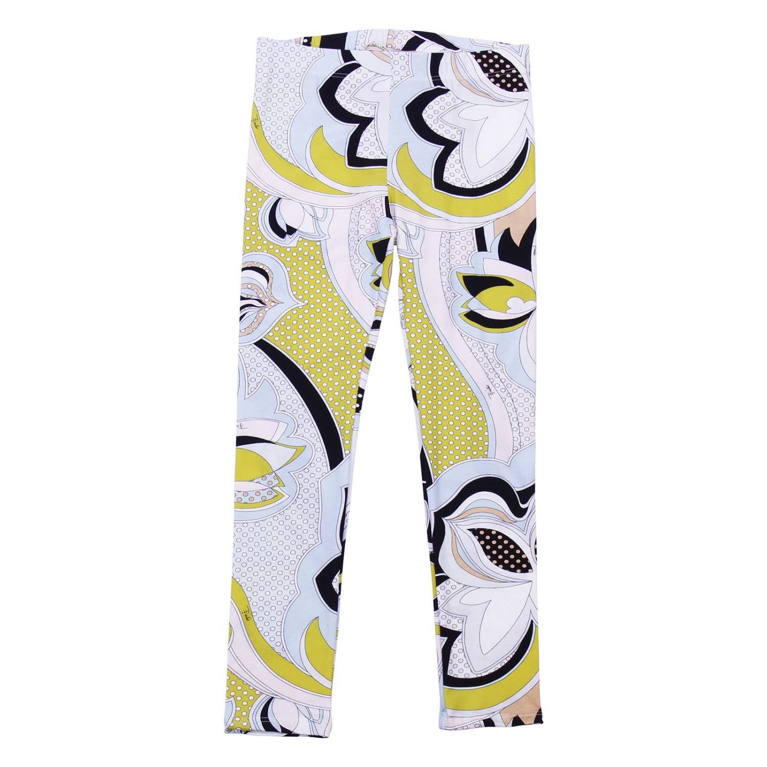 Emilio Pucci Outlet: pants for girls - Multicolor | Emilio Pucci pants ...