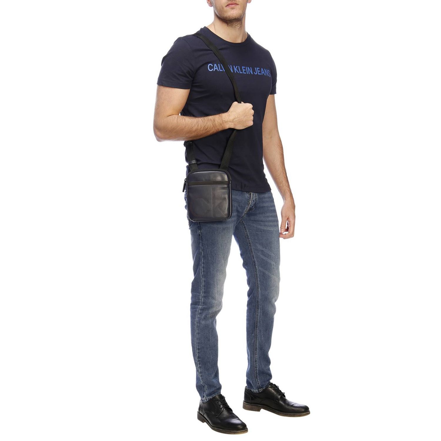 calvin klein shoulder bag mens