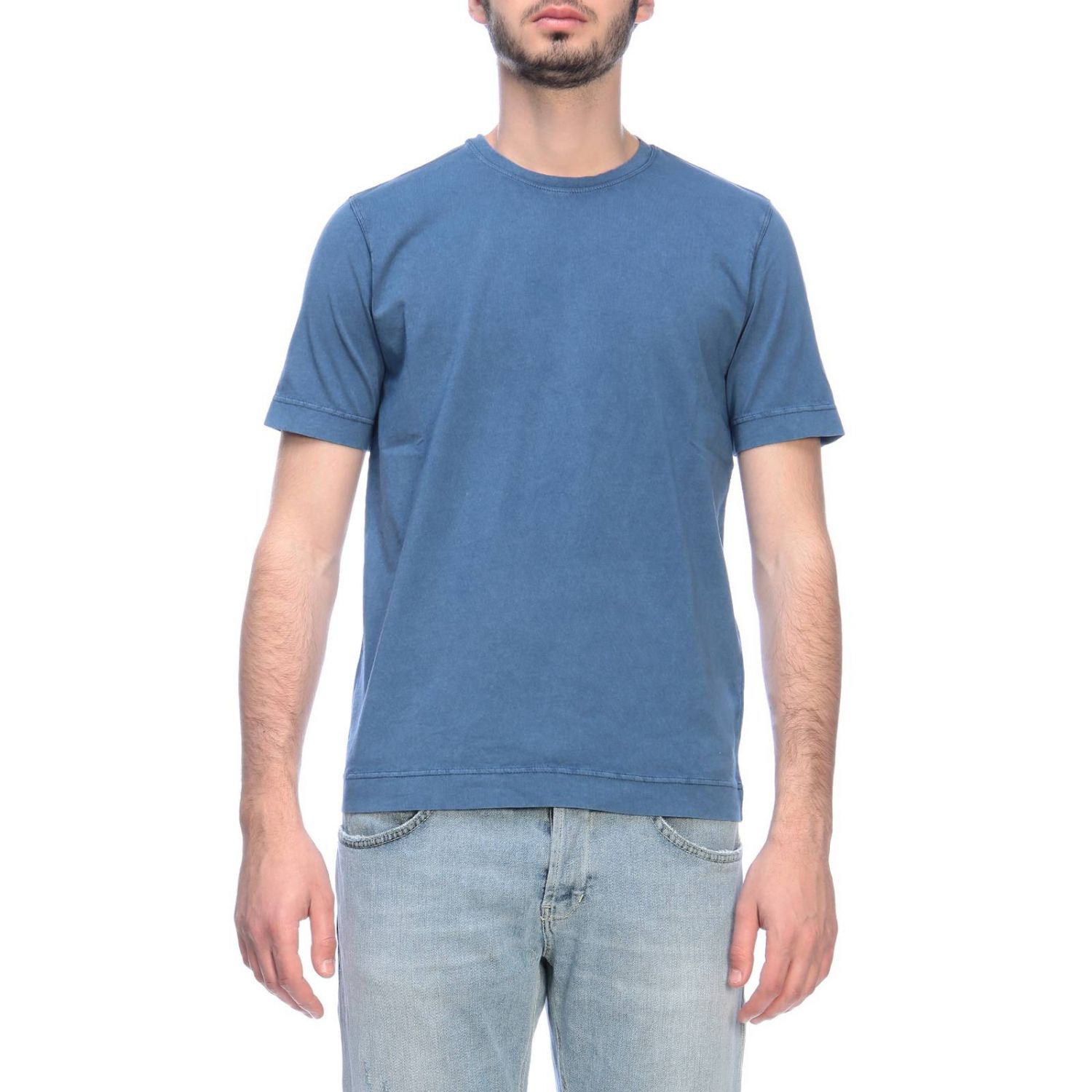 CIRCOLO 1901 Outlet: T-shirt men - Blue | CIRCOLO 1901 t-shirt CN2273 ...