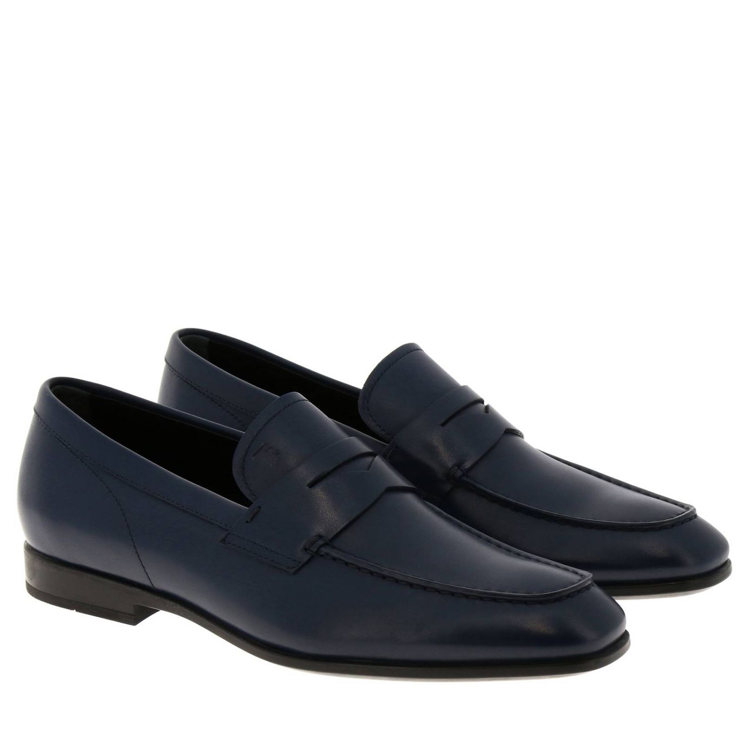 TOD'S: loafers for man - Blue | Tod's loafers XXM51B00010 D90 online on ...