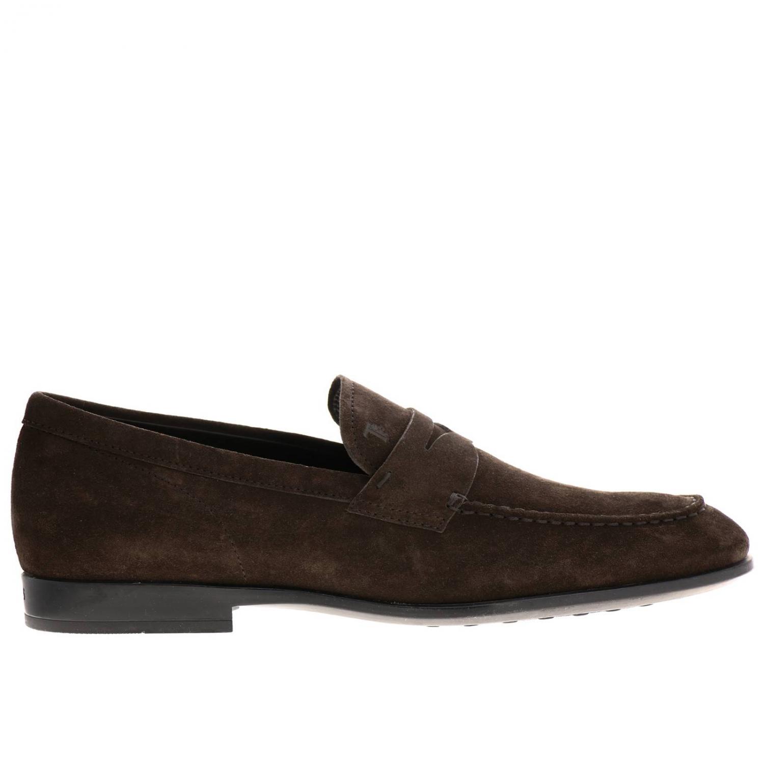 Uomo Tod's Mocassino in Pelle Scamosciata Blu | Mocassini ~ Ecoplanetsrl
