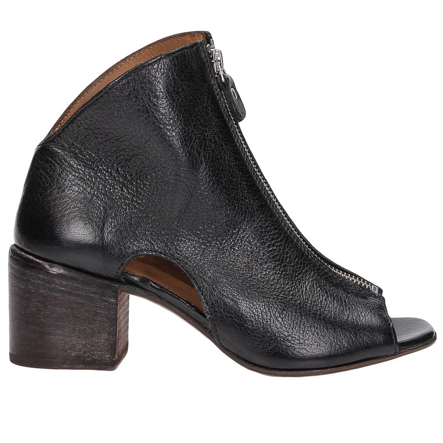 Outlet: Flat booties women | Booties Black | Flat Booties Moma 47905 GIGLIO.COM