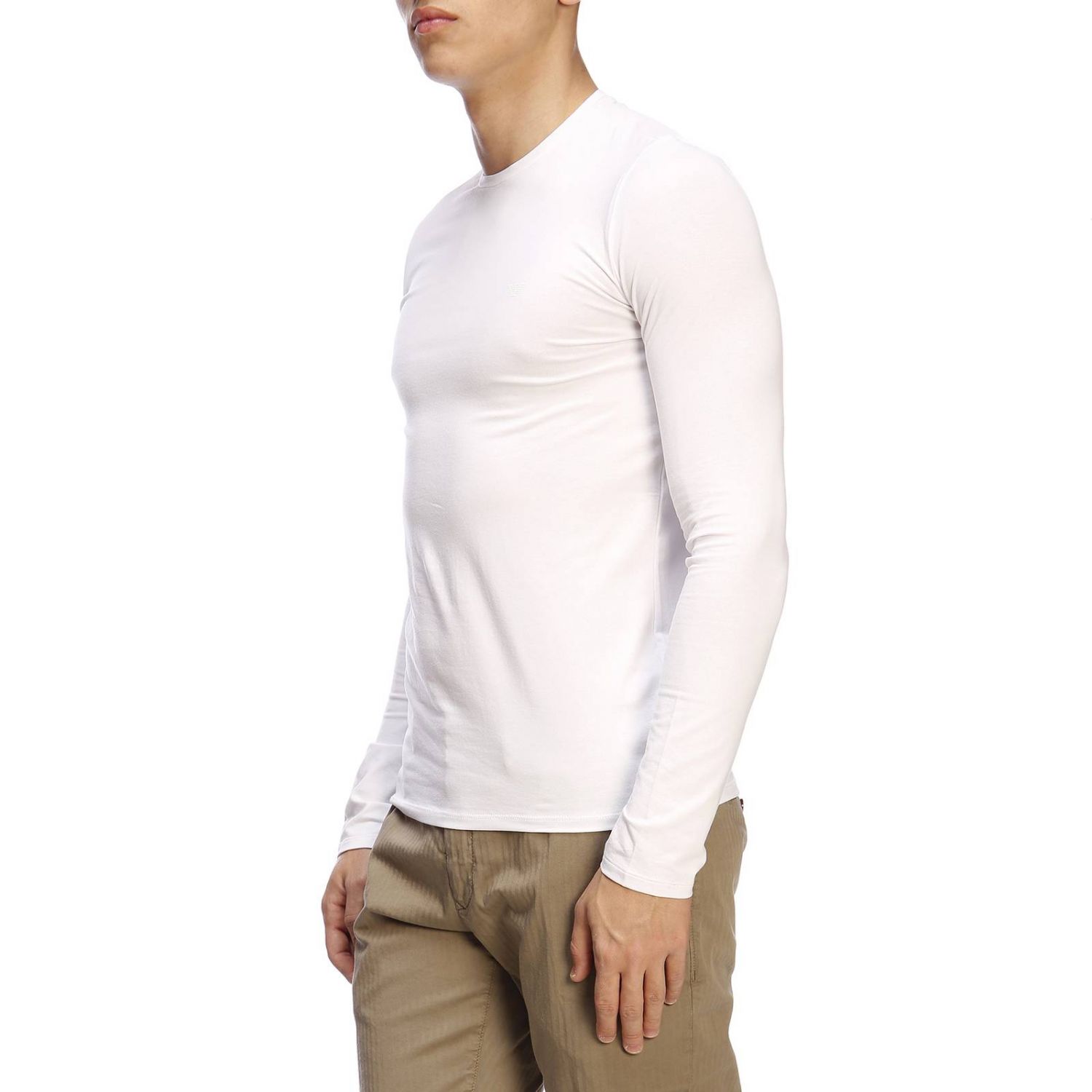 khaki armani t shirt