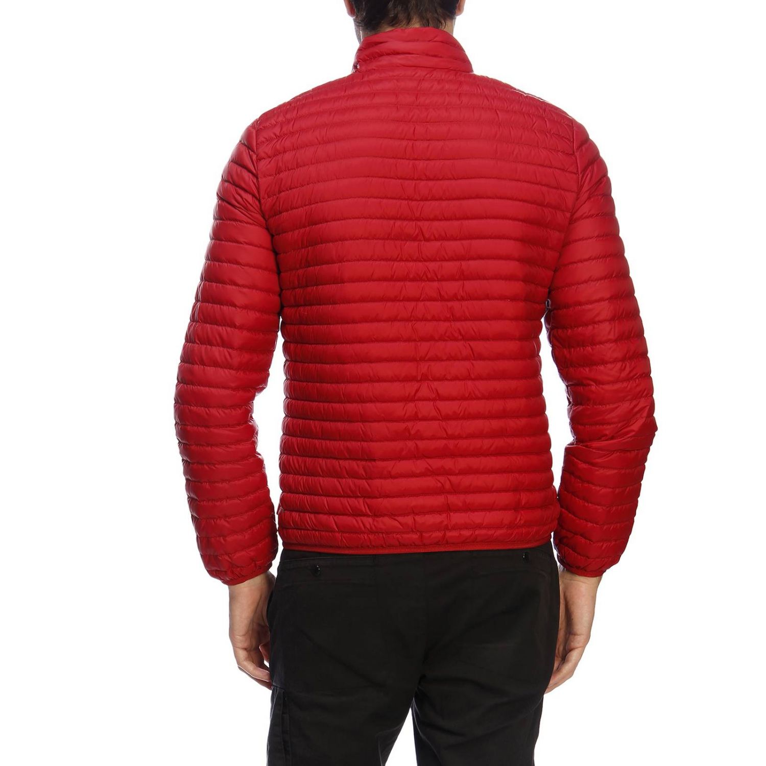 red armani jacket men's