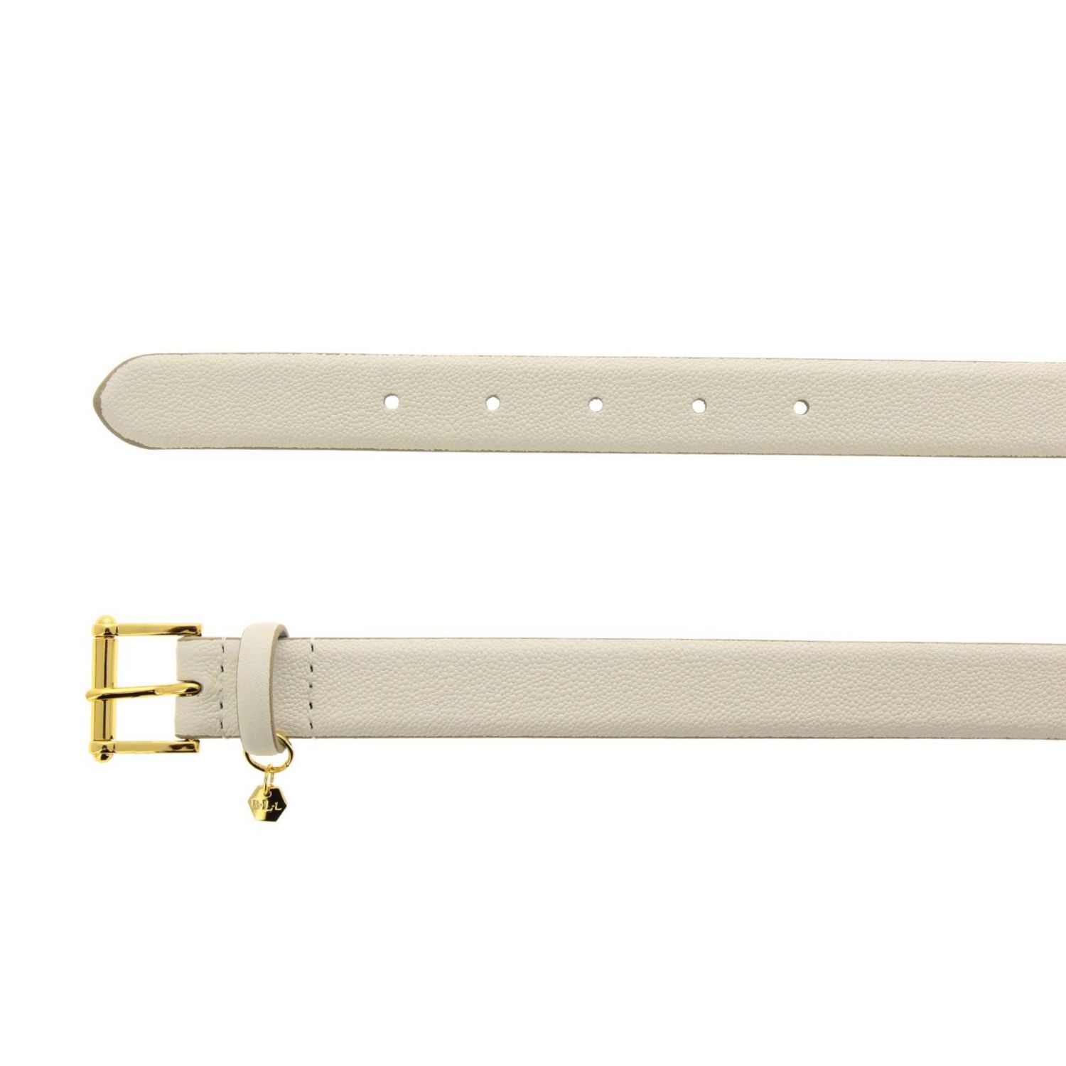 ralph lauren belt white