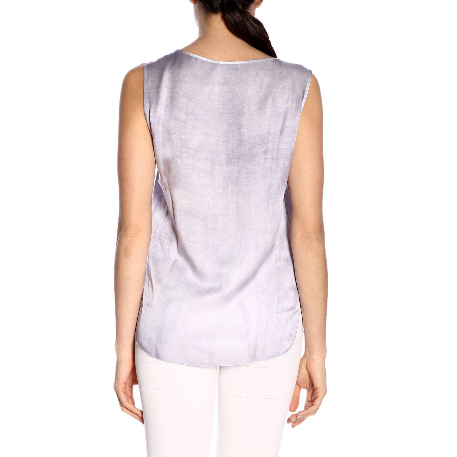 Gran Sasso Outlet: top for woman - Wisteria | Gran Sasso top 61207 ...