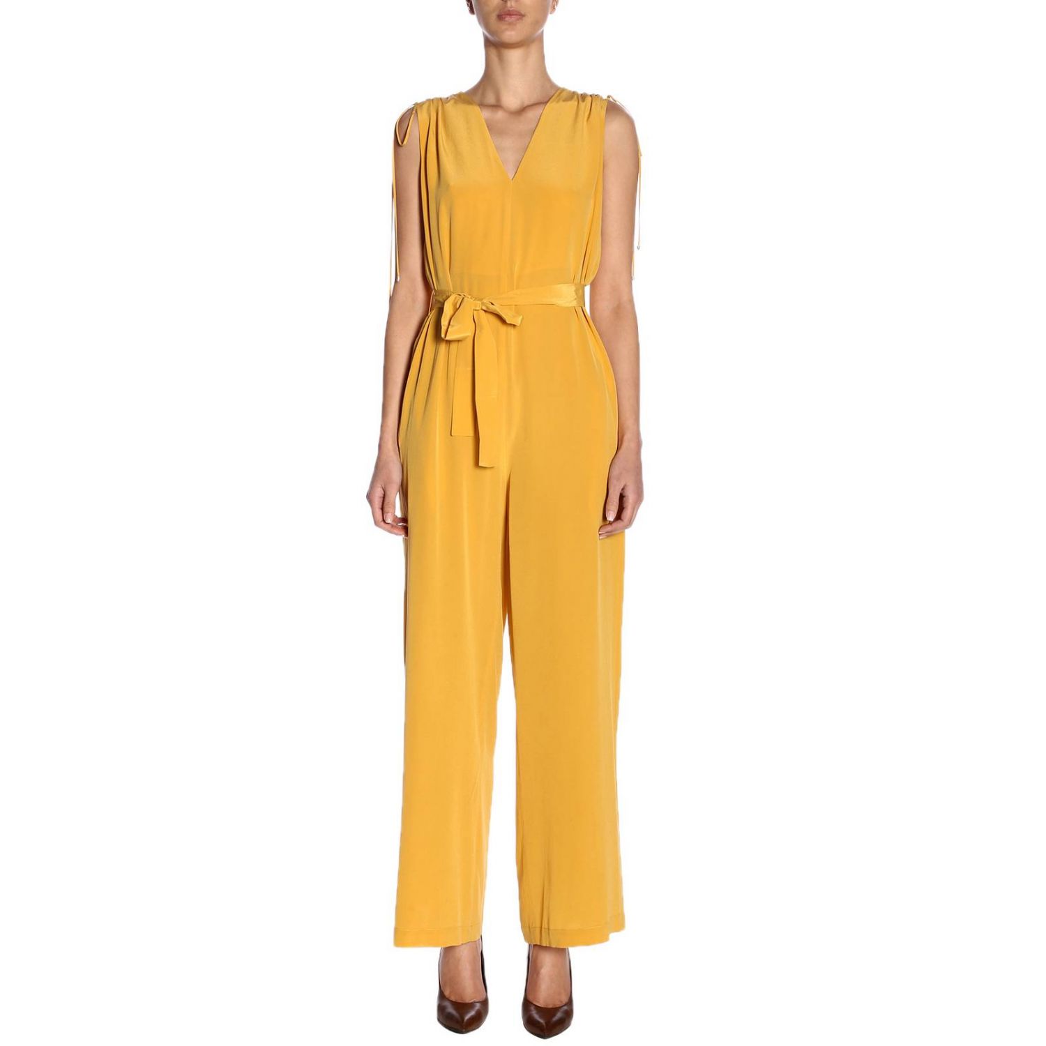 Max Mara Outlet Jumpsuits women Jumpsuits Max Mara Women Yellow