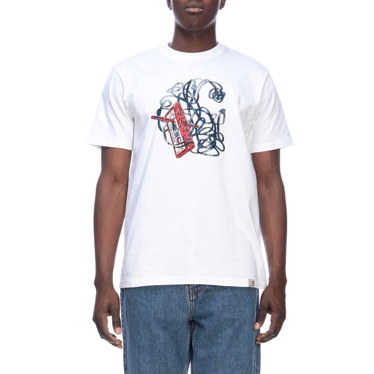 Carhartt Outlet: T-shirt men | T-Shirt Carhartt Men White | T-Shirt ...