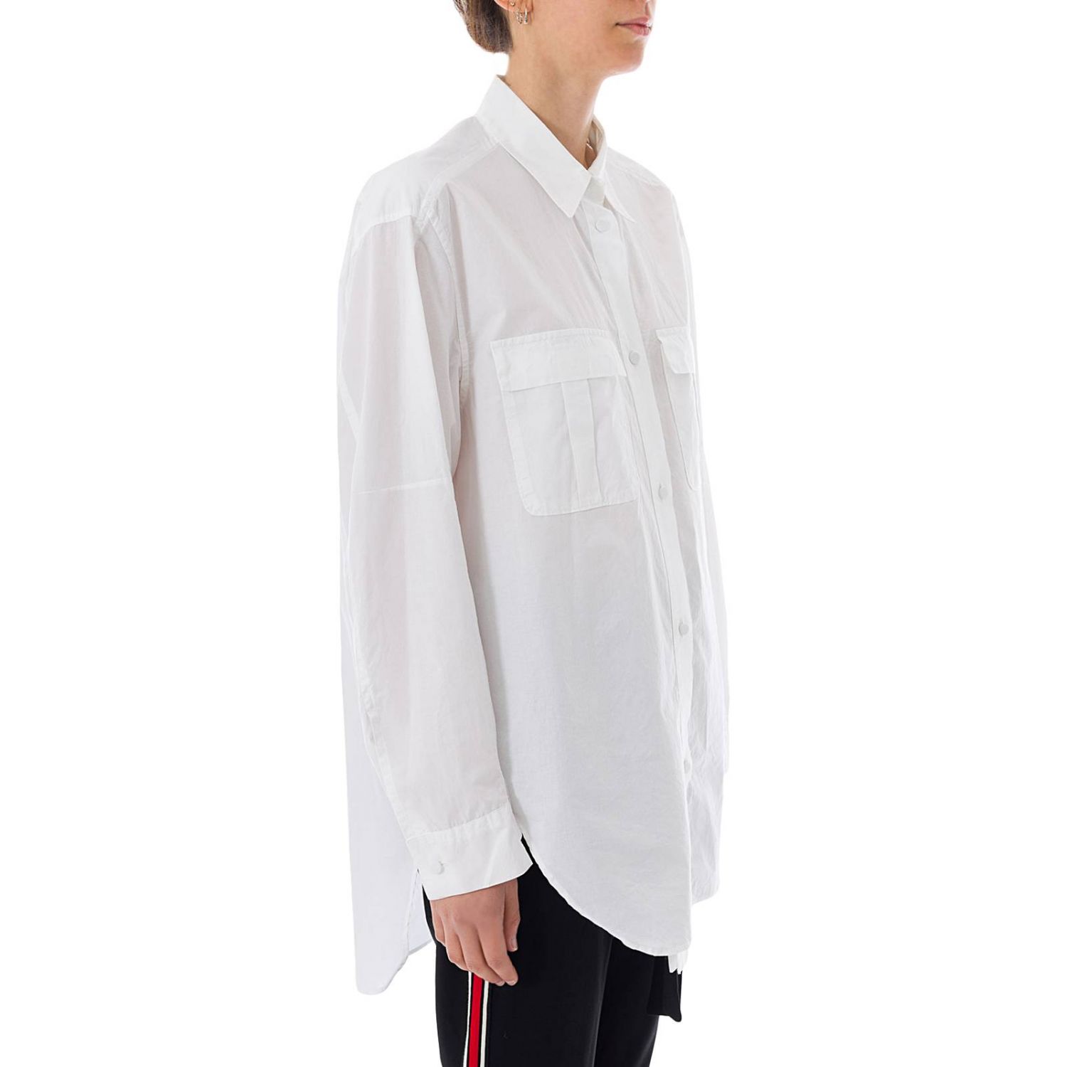 Maison Flaneur Outlet: shirt for woman - White | Maison Flaneur shirt ...