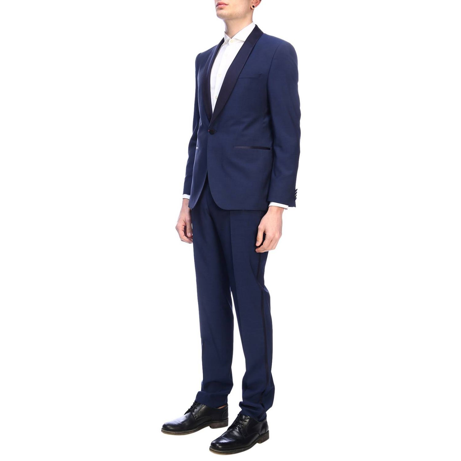 Hugo Boss Outlet: Suit men | Suit Hugo Boss Men Blue | Suit Hugo Boss  183E1017801 JEFFERY/SIMMONS Giglio EN