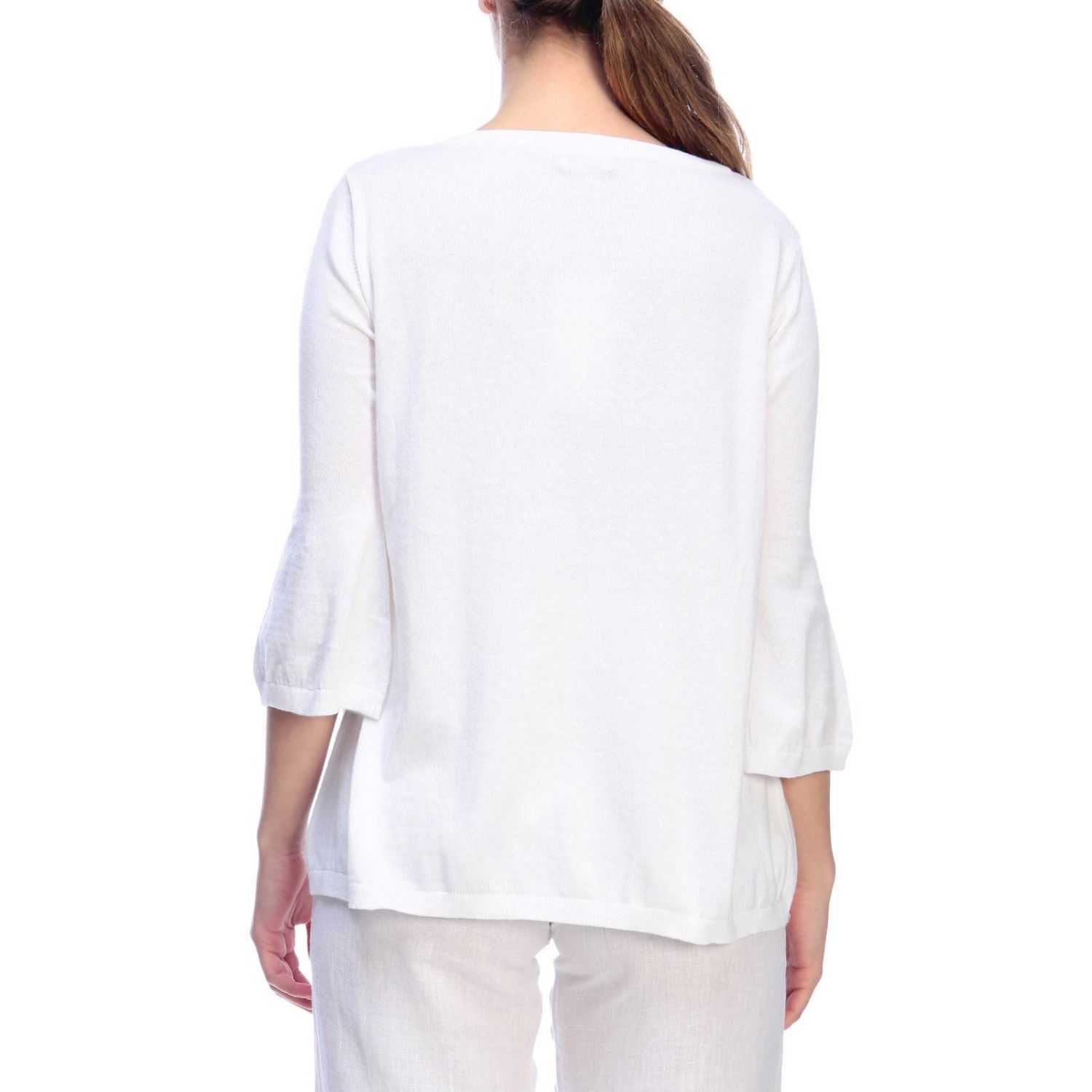 Rossopuro Outlet: Sweater women - White | Sweater Rossopuro RE6304 ...