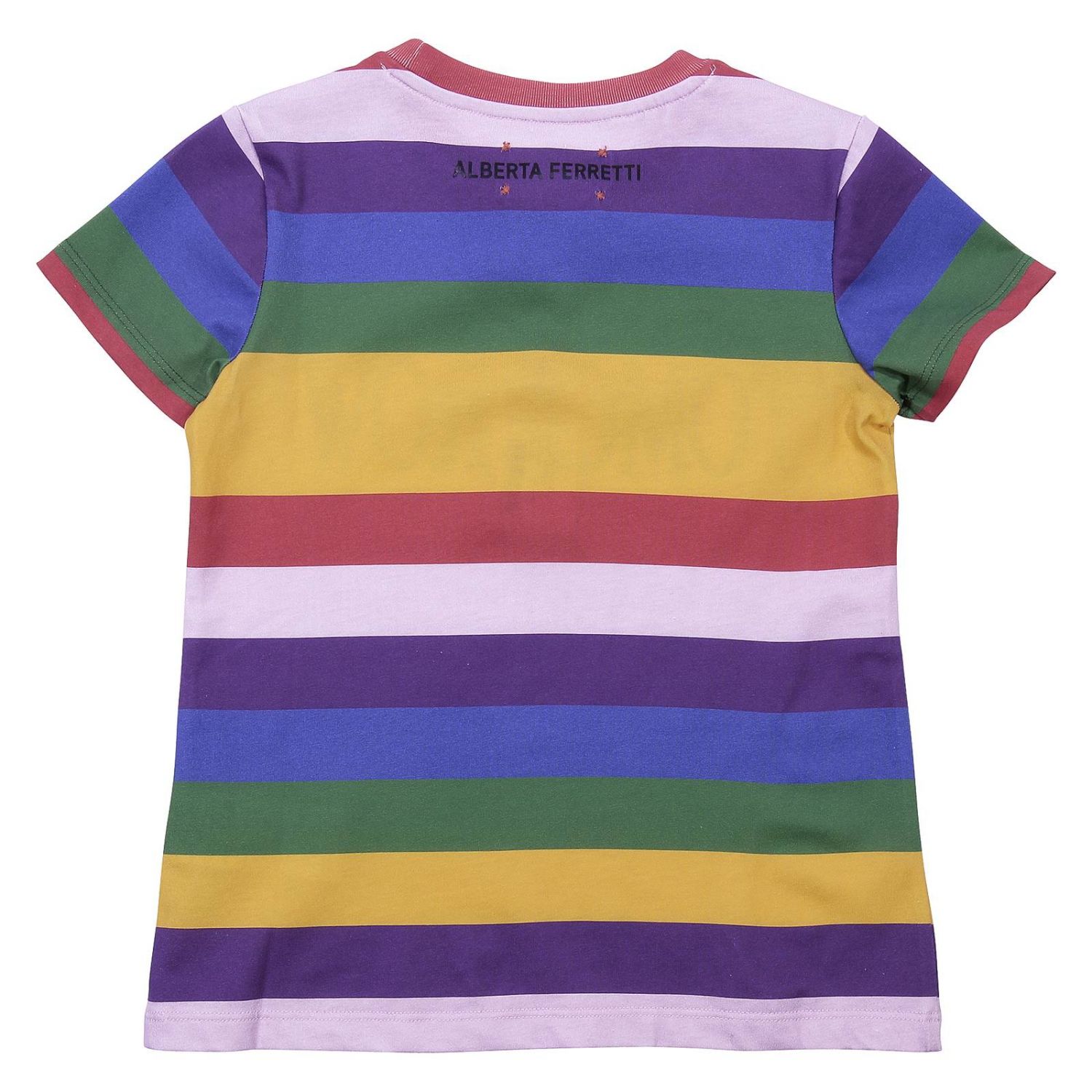 Alberta Ferretti Junior Outlet: t-shirt for girls - Multicolor ...