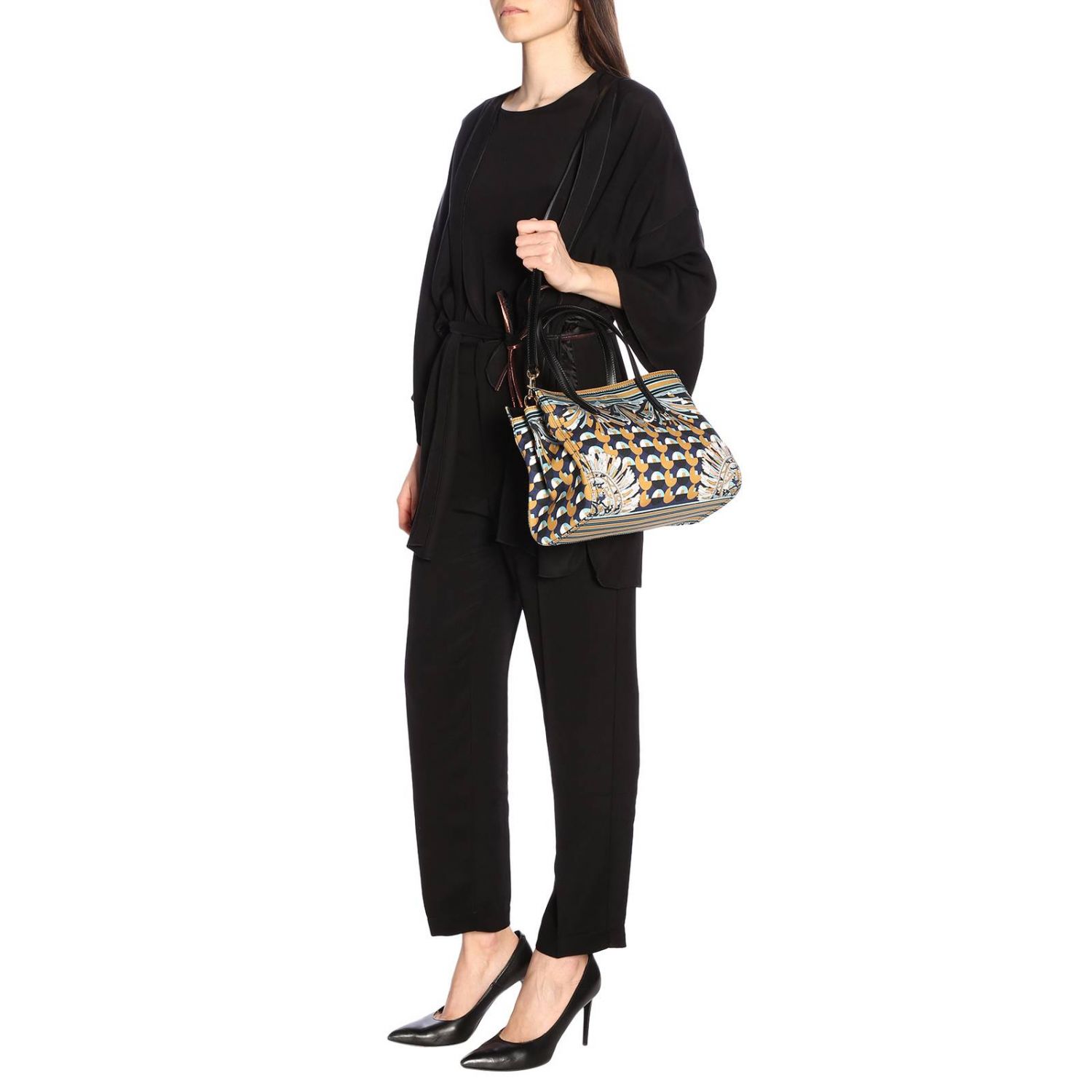 Etro Outlet Crossbody bags women Crossbody Bags Etro Women Black Crossbody Bags Etro 1I169