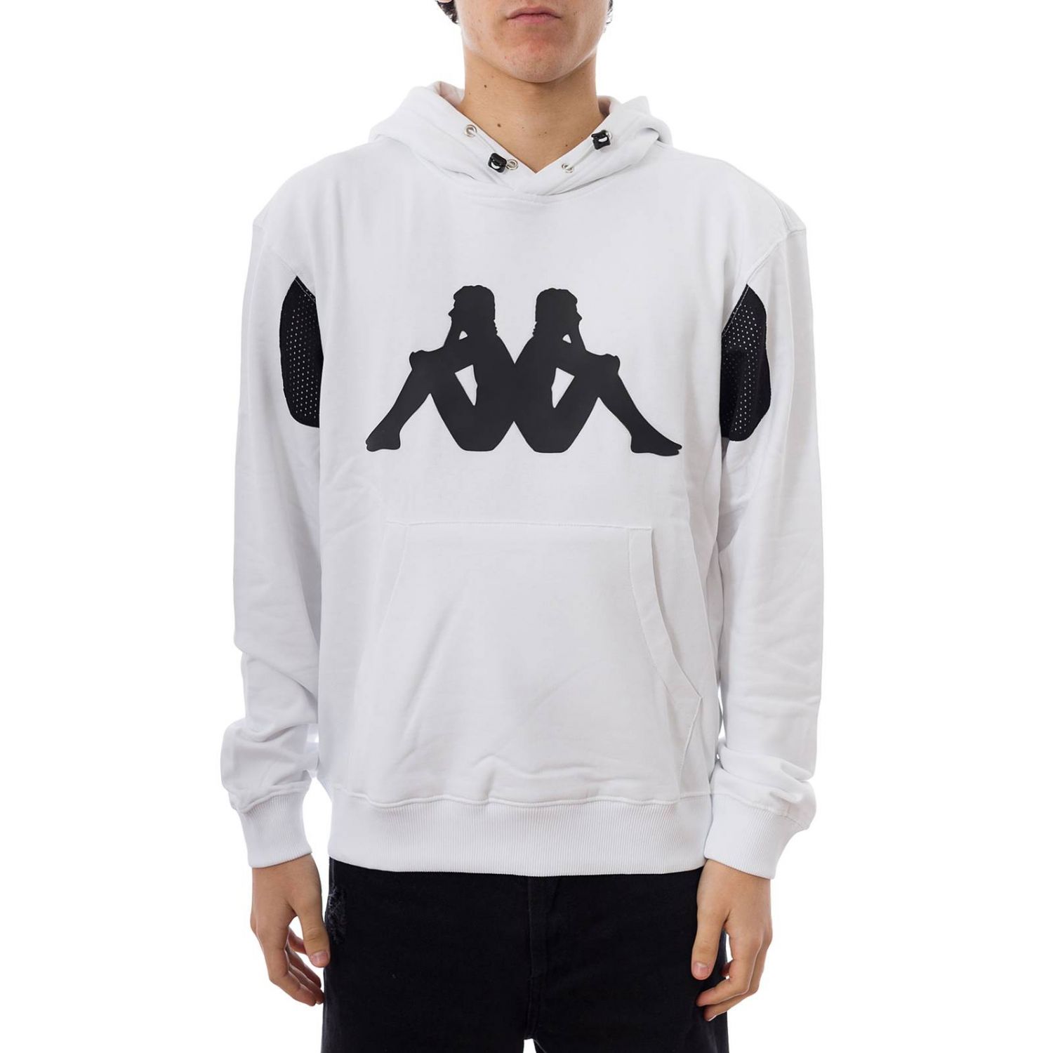 Kappa Kontroll Outlet: Sweatshirt men - White | Sweatshirt Kappa ...