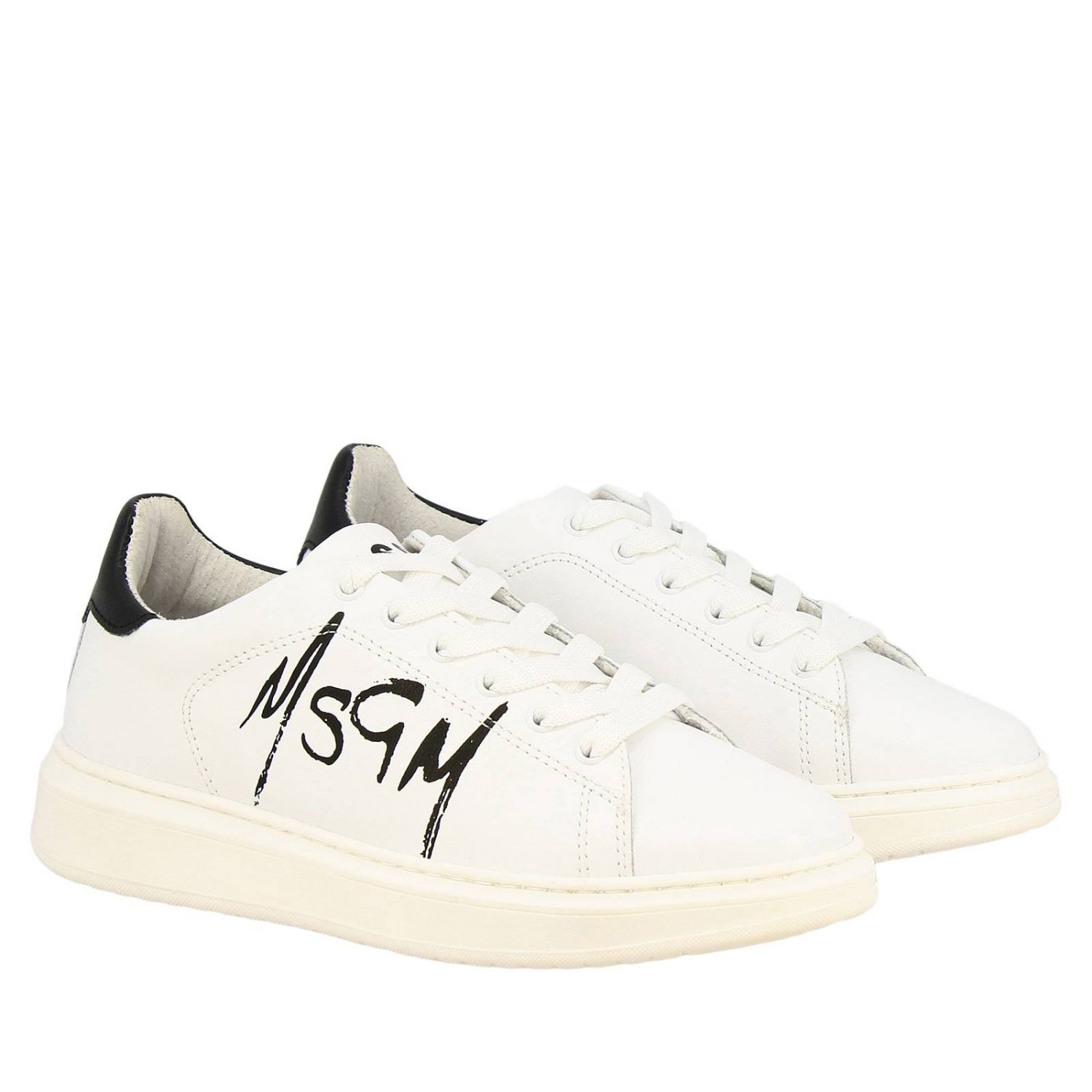 Msgm Outlet: Shoes women | Sneakers Msgm Women White | Sneakers Msgm ...