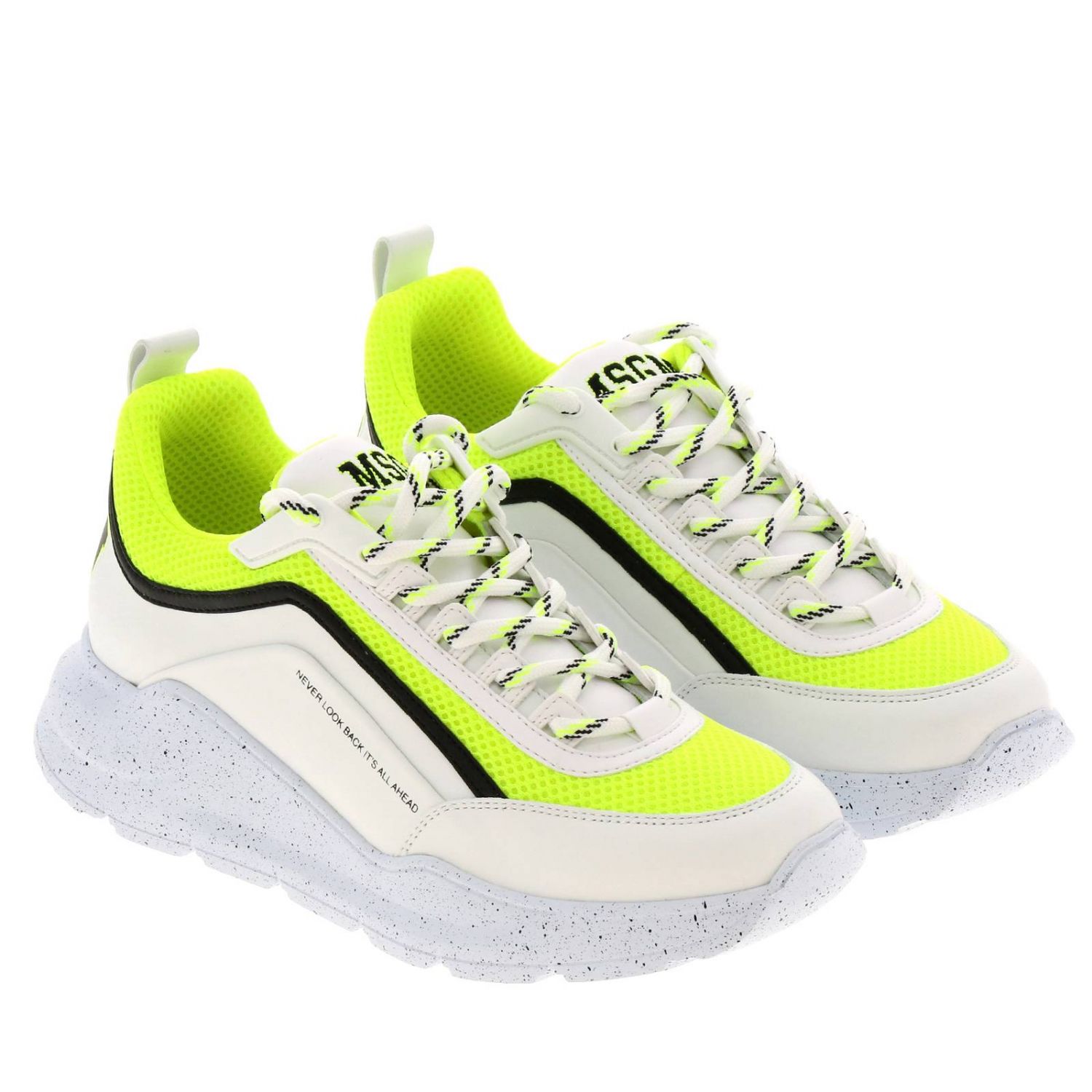 Msgm Outlet: Shoes women | Sneakers Msgm Women White | Sneakers Msgm ...