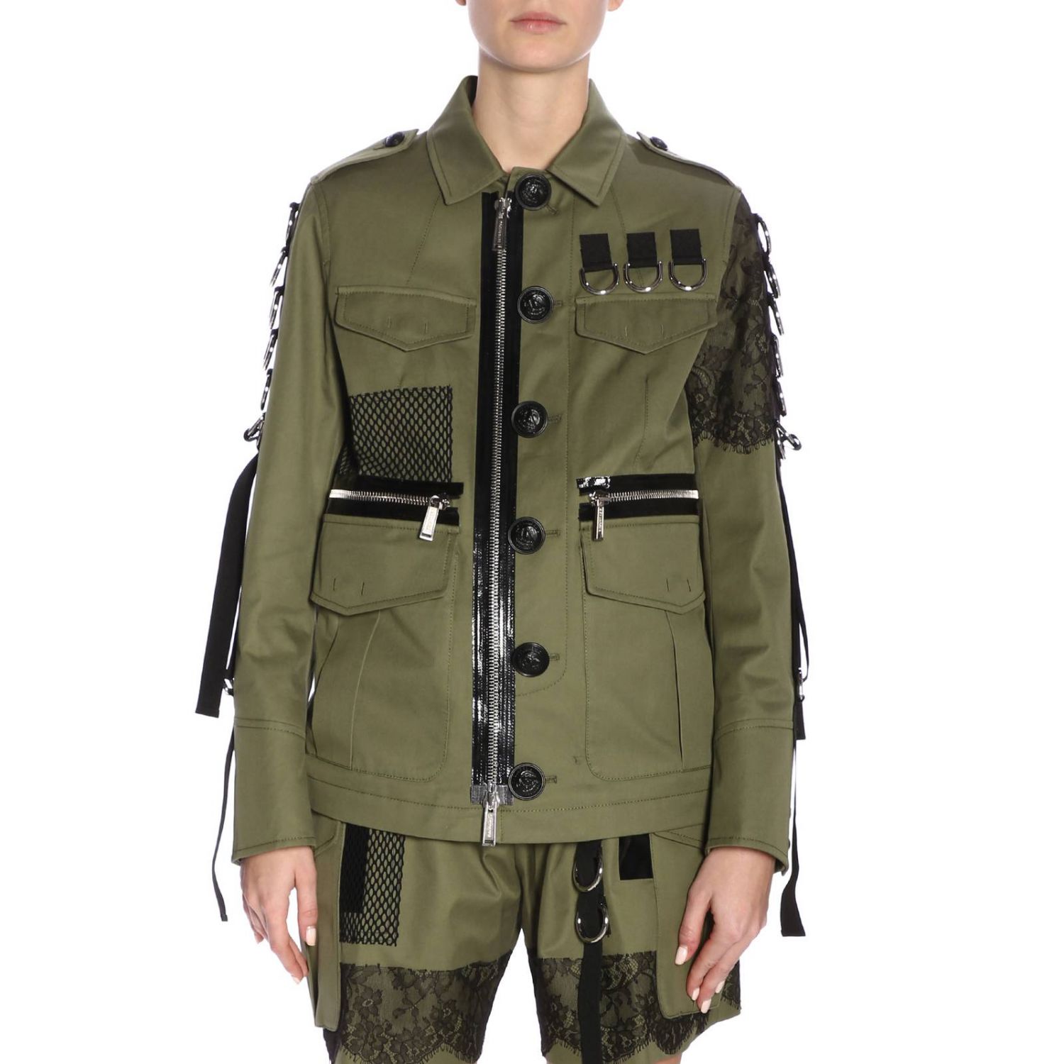 dsquared green jacket