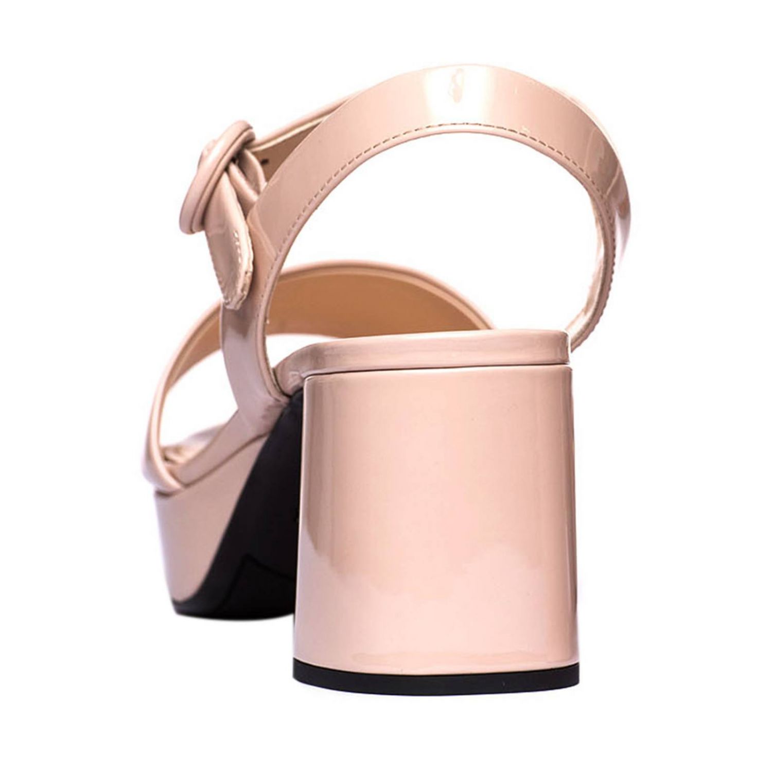 blush pink flat sandals