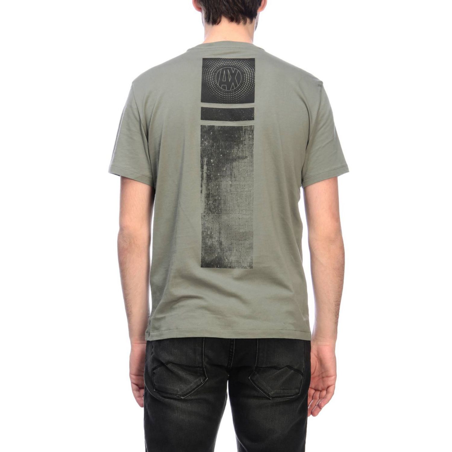 Armani Exchange Outlet Tshirt men TShirt Armani Exchange Men Grey