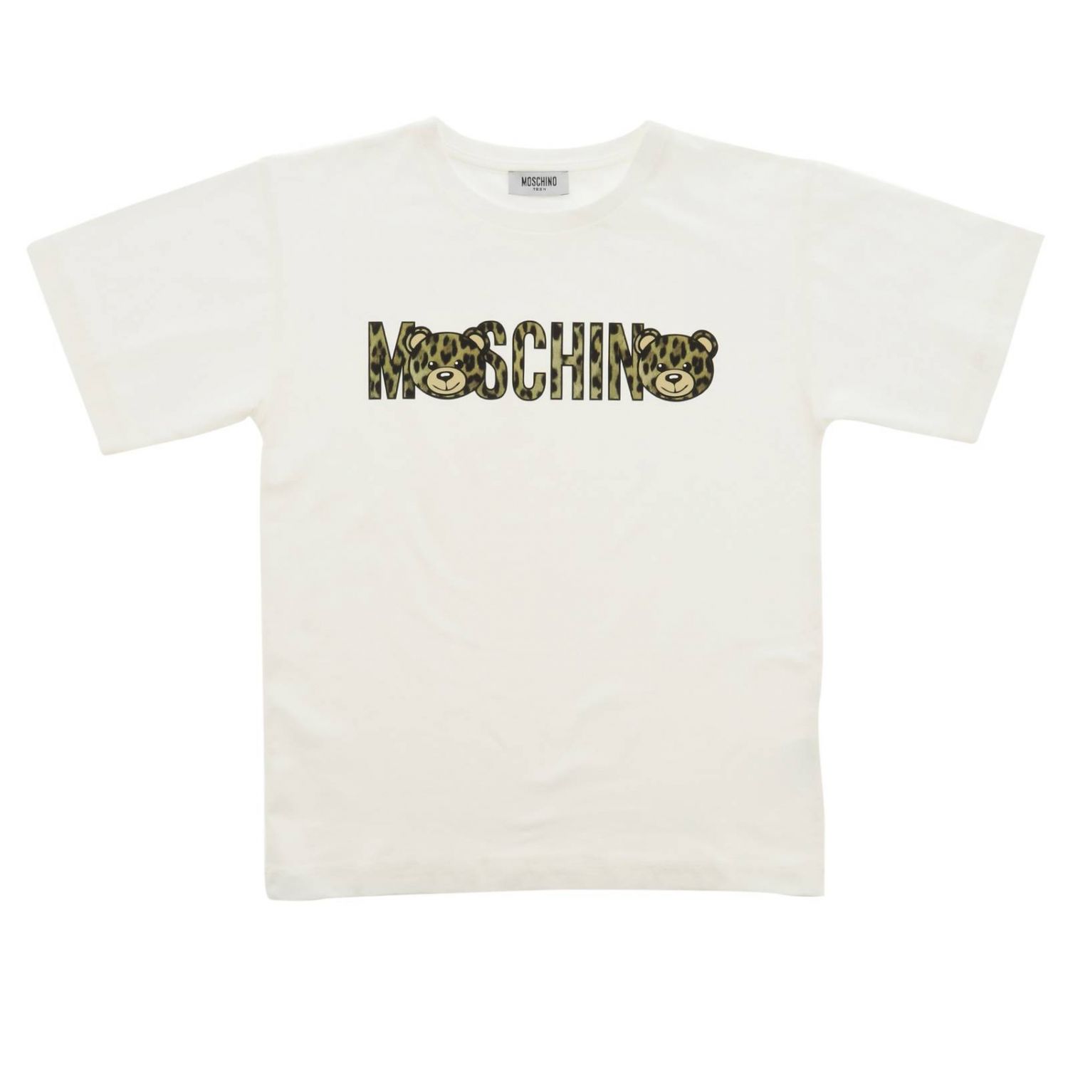 Moschino Kid Outlet: T-shirt kids - White | T-Shirt Moschino Kid HDM02T ...