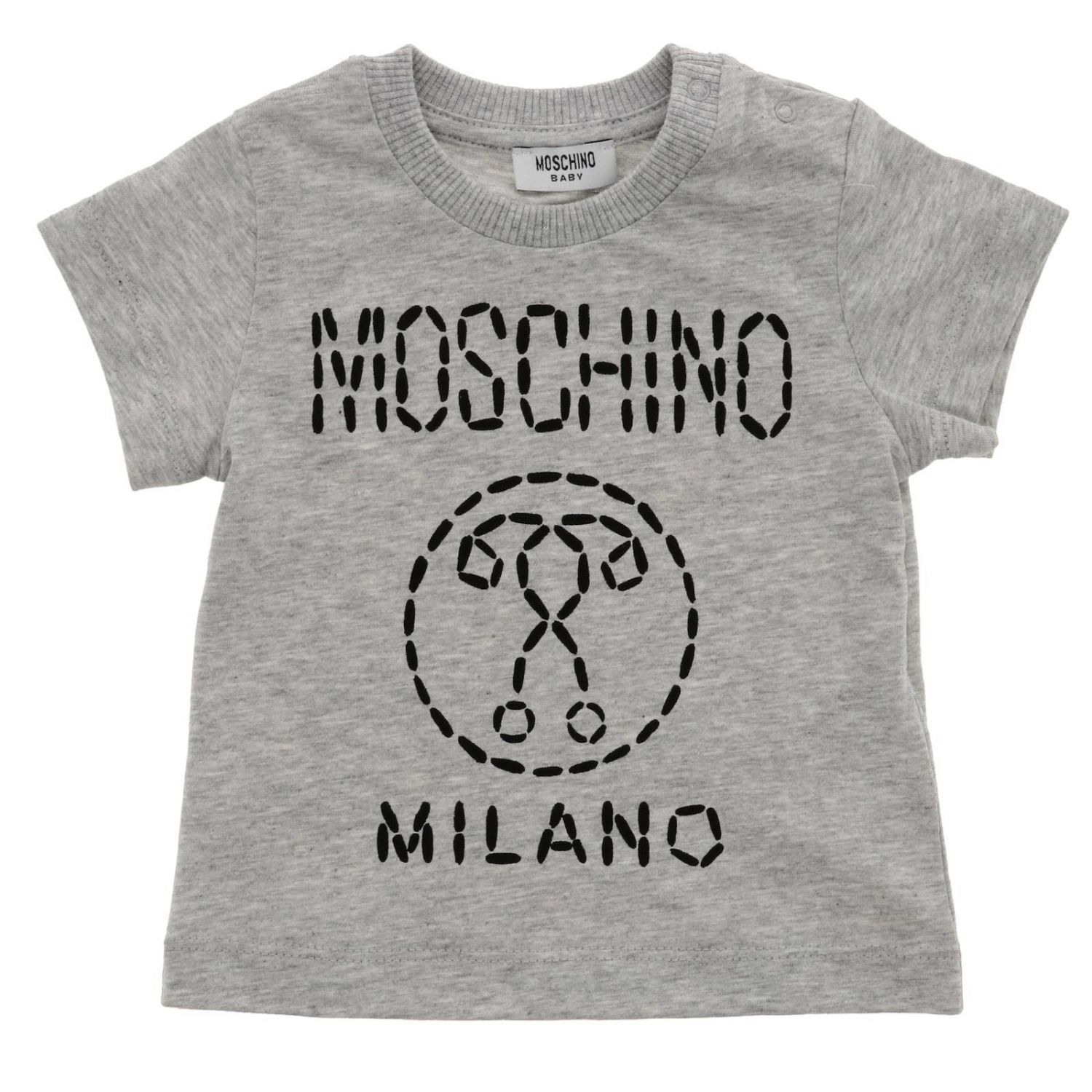 Moschino Baby Outlet Tshirt kids TShirt Moschino Baby Kids Grey
