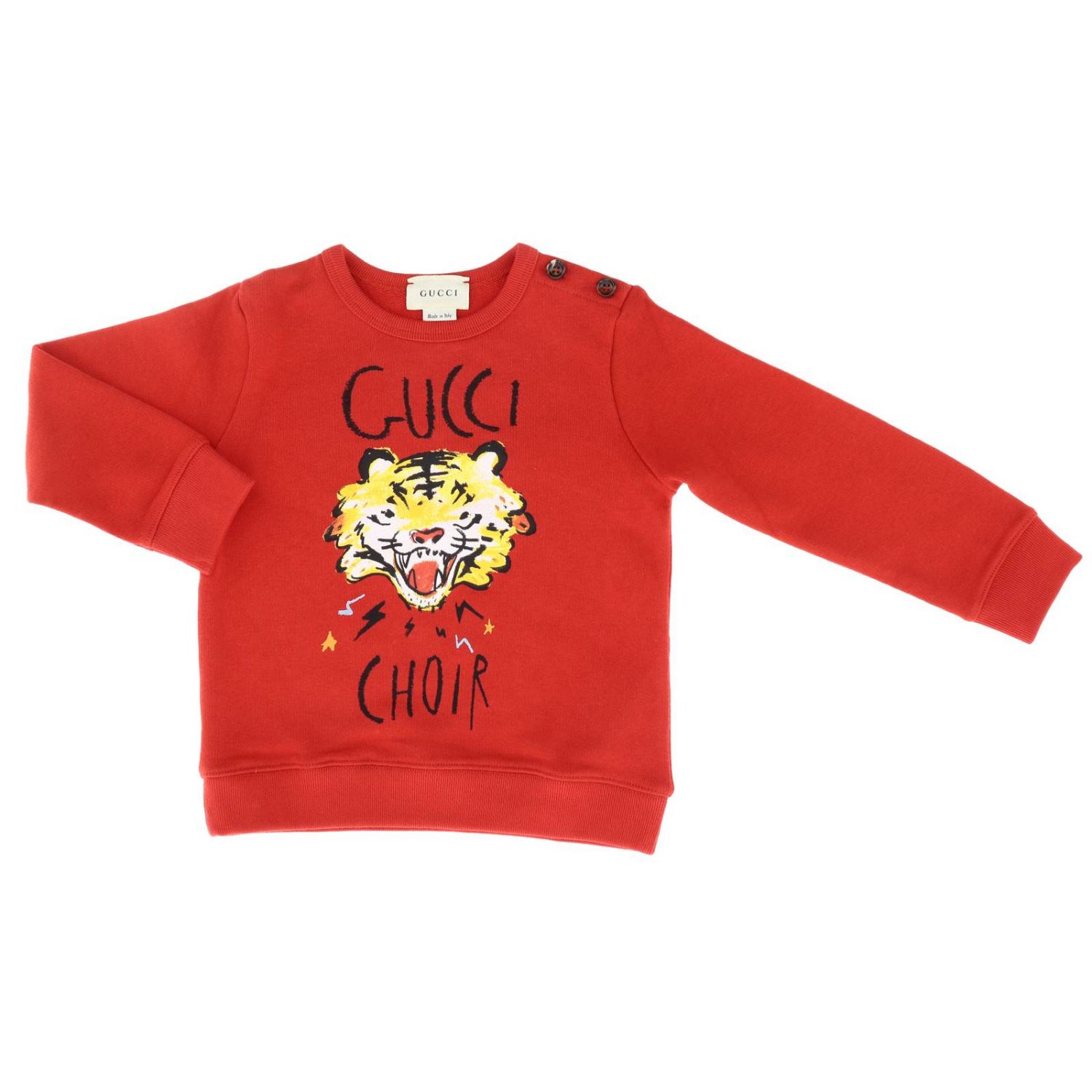 GUCCI：セーター 男の子 - マルチカラー | GIGLIO.COMオンラインのGucci セーター 548128 XJAJH