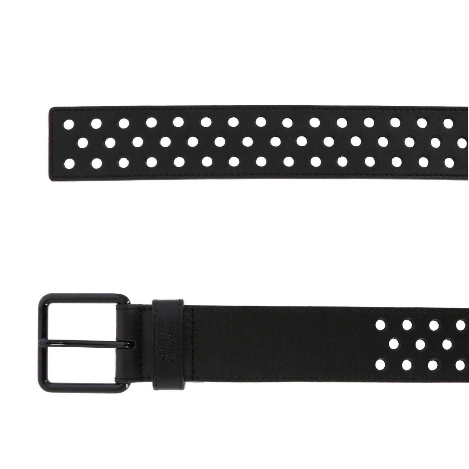 Armani Exchange Outlet: belt for woman - Black | Armani Exchange belt ...