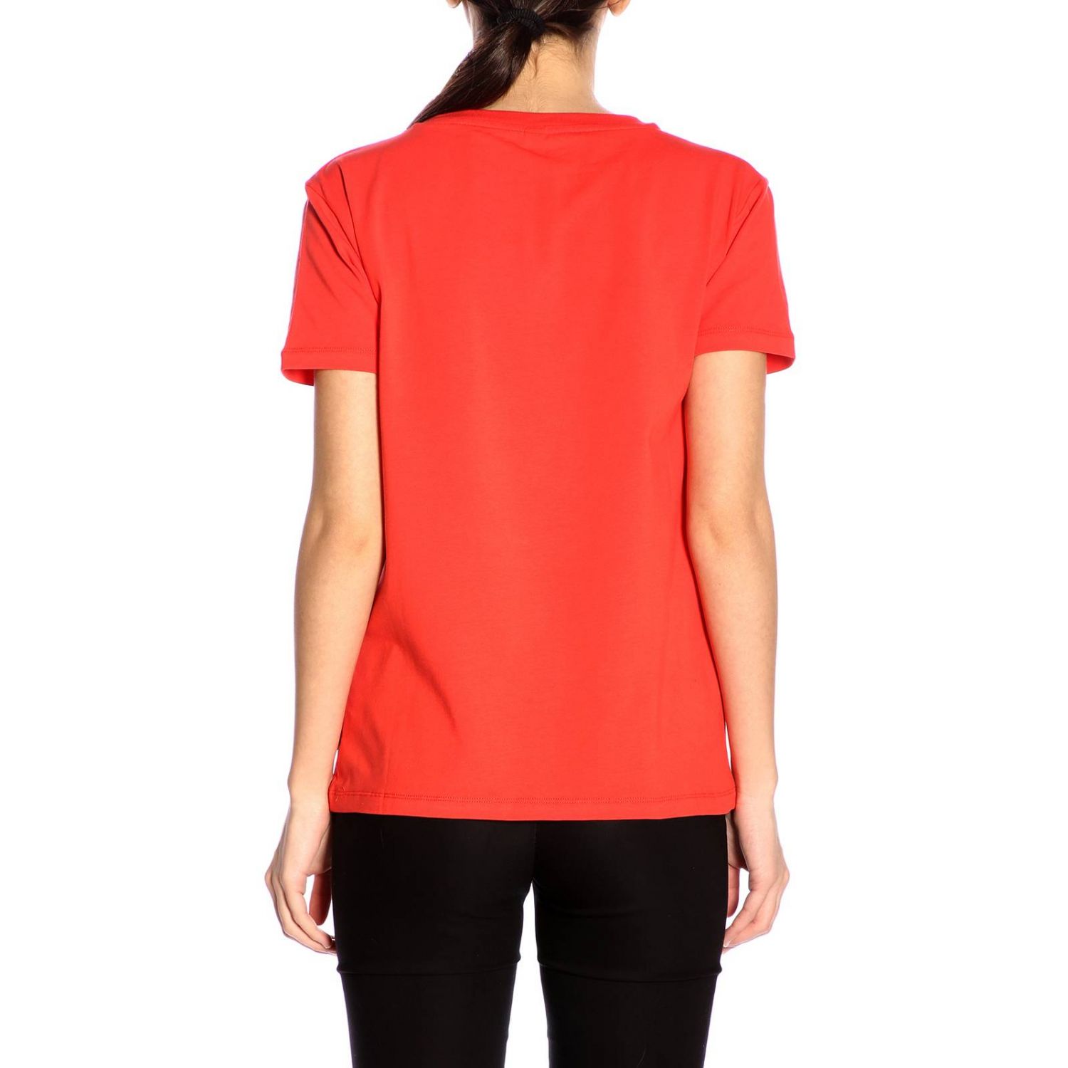 Moschino Outlet T Shirt Women Underbear Red T Shirt Moschino A1903 9003 Giglio