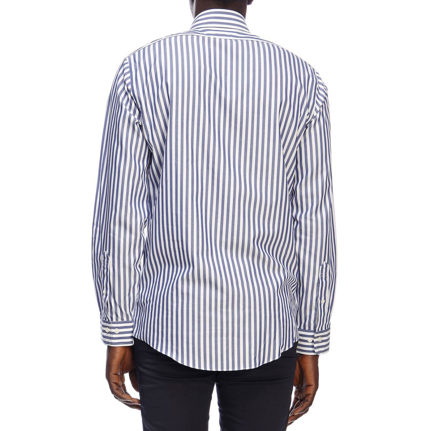 Brooks Brothers Outlet shirt for man Navy Brooks Brothers shirt