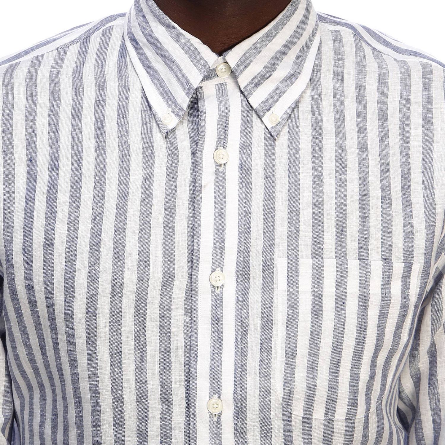 Brooks Brothers Outlet: shirt for man - Navy | Brooks Brothers shirt ...