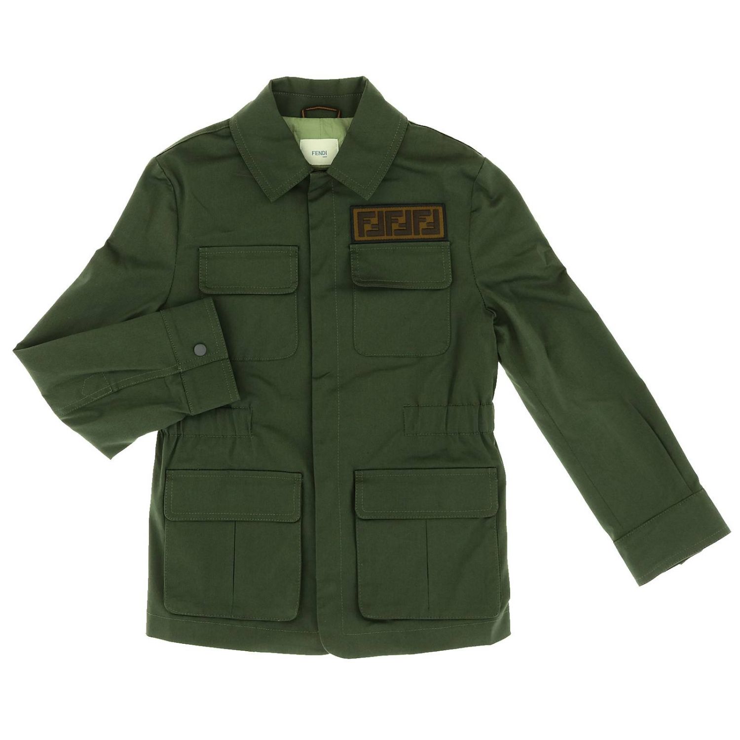 fendi green jacket