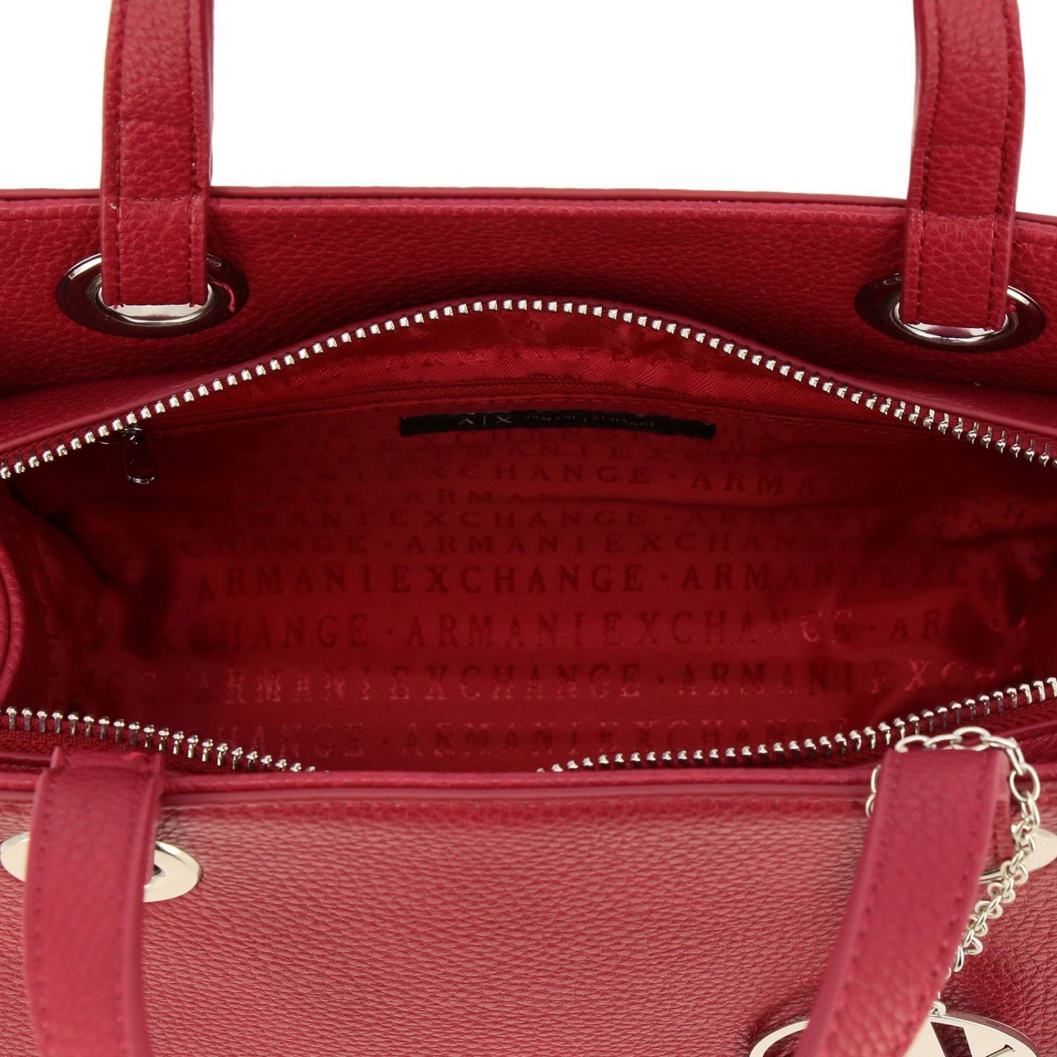 armani exchange red bag