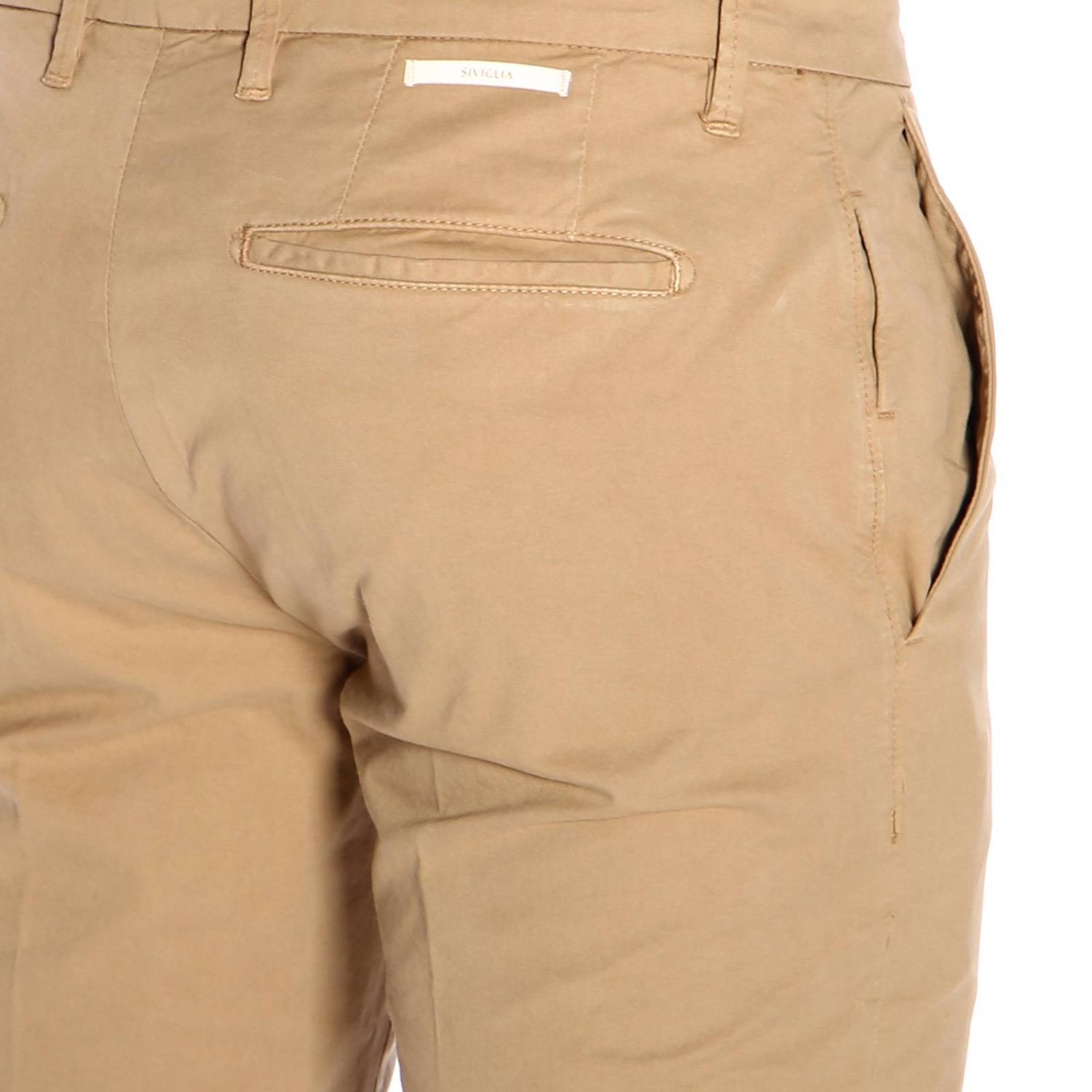 Siviglia Outlet: Pantalone uomo | Pantalone Siviglia Uomo Sabbia |  Pantalone Siviglia B2E6 S007 GIGLIO.COM