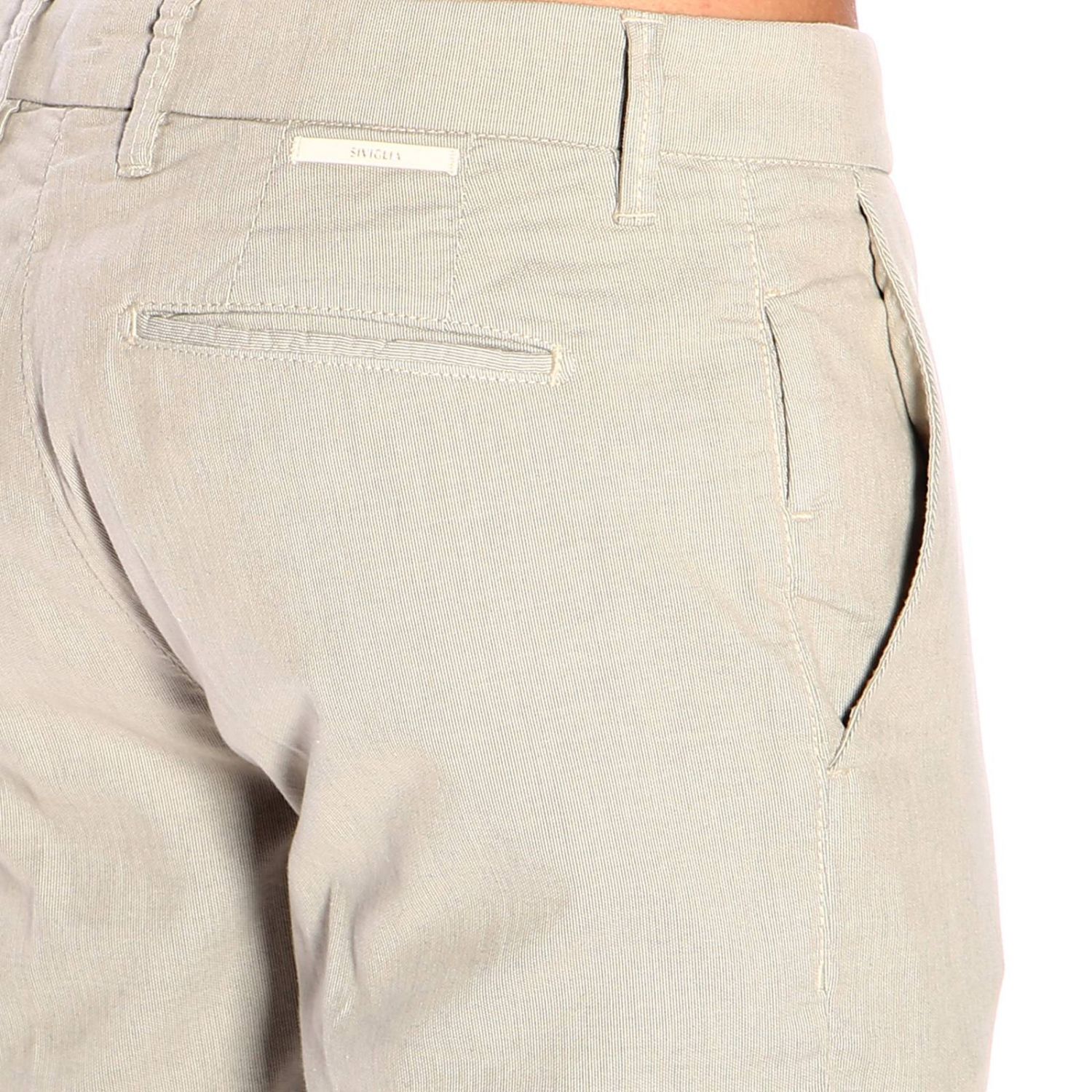 Siviglia Outlet: Pantalone uomo - Ecru | Pantalone Siviglia B2F6 S023  GIGLIO.COM