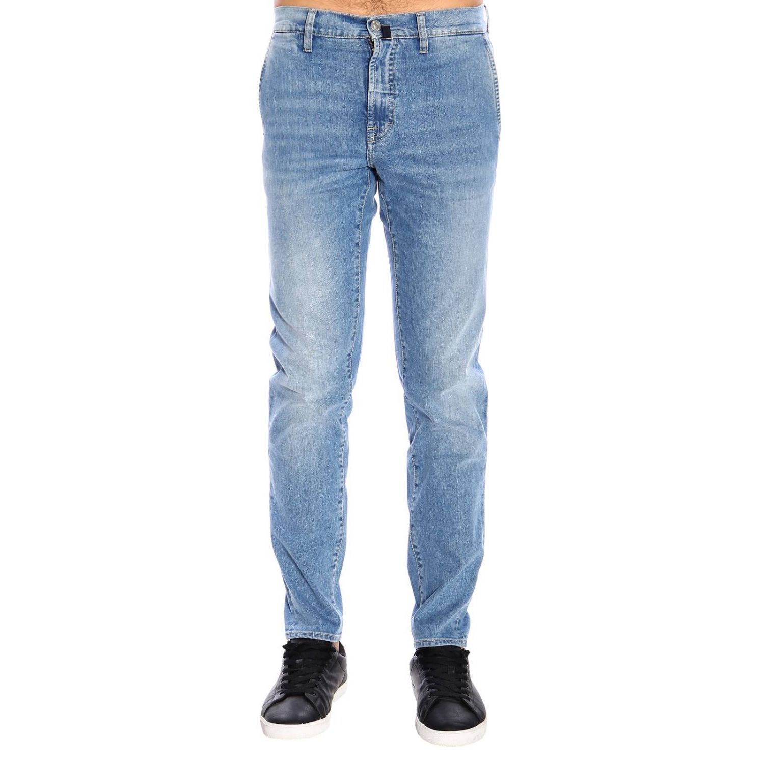 Siviglia Outlet: pants for man - Denim | Siviglia pants 2IS2 S414 ...