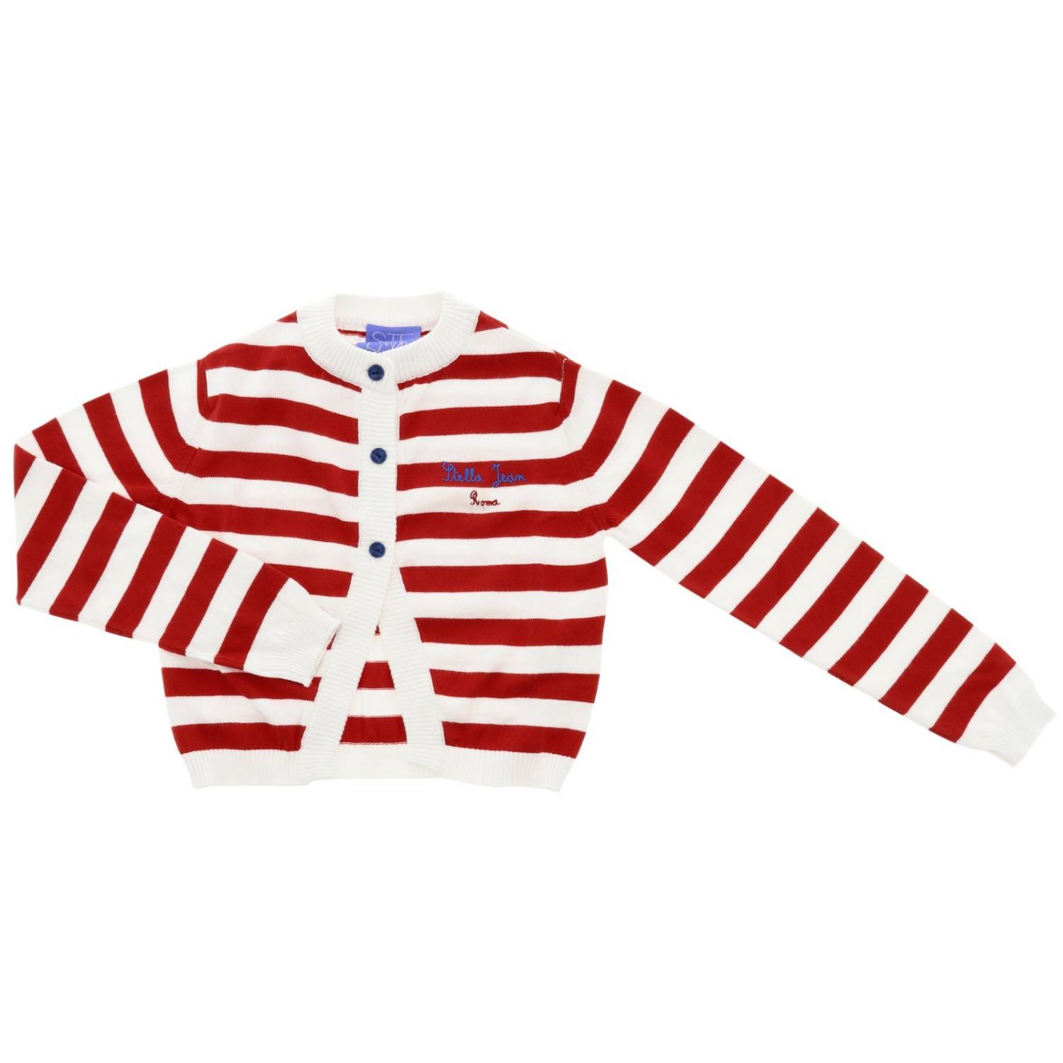Sweater Stella Jean: Sweater kids Stella Jean red 1