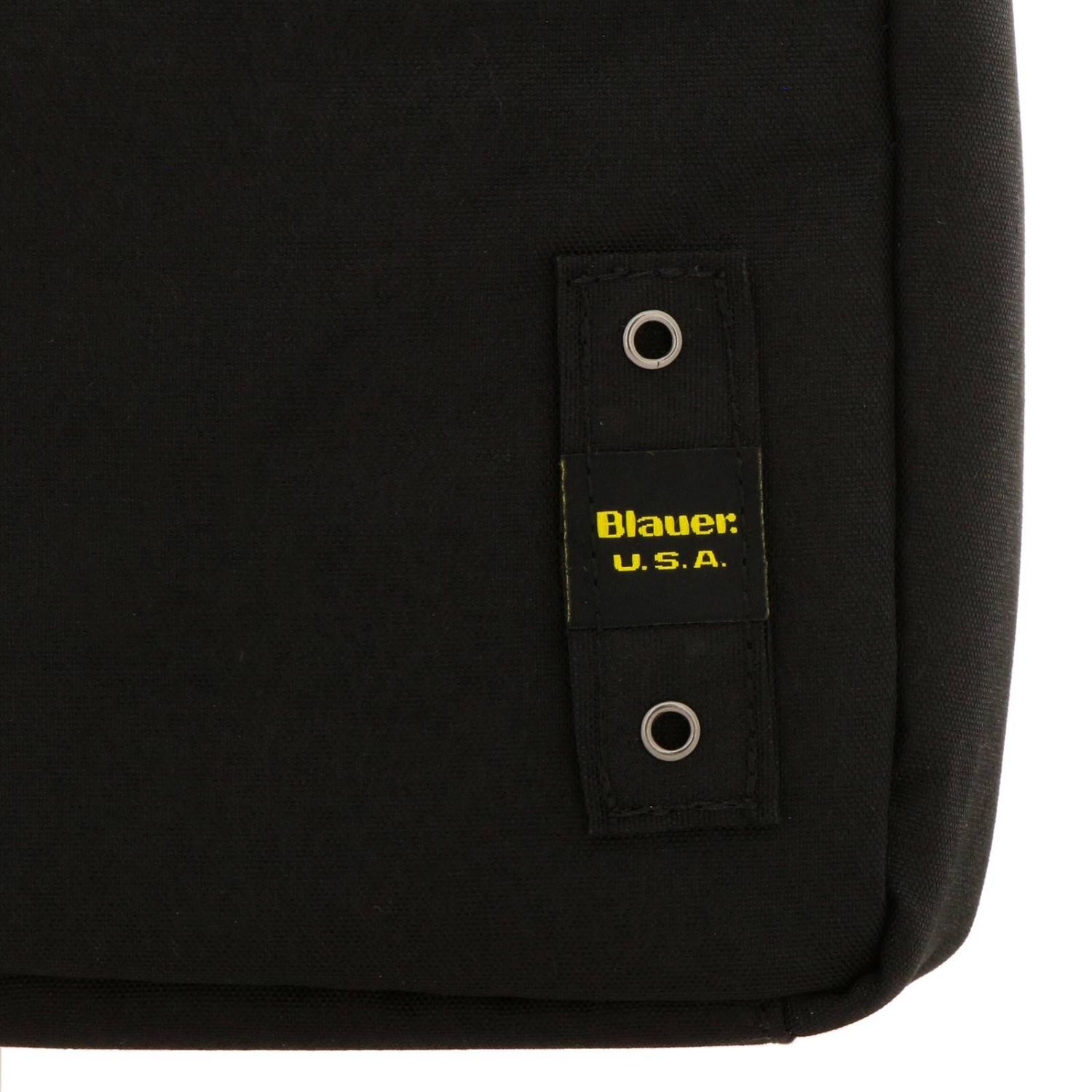 Blauer Outlet: Borsello in tela fluo full zip - Nero | Borsa A Tracolla  Blauer BLBO00488T GIGLIO.COM