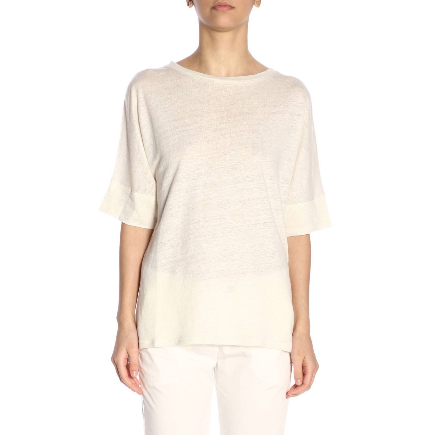 T-shirt Woolrich: T-shirt femme Woolrich blanc 1
