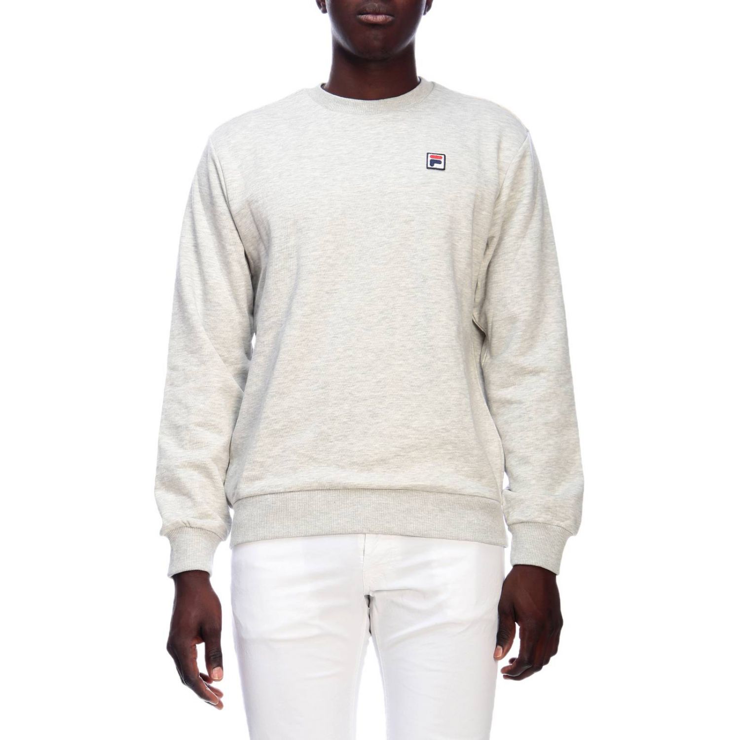 Fila Outlet: sweatshirt for man - Grey | Fila sweatshirt 687002 online ...