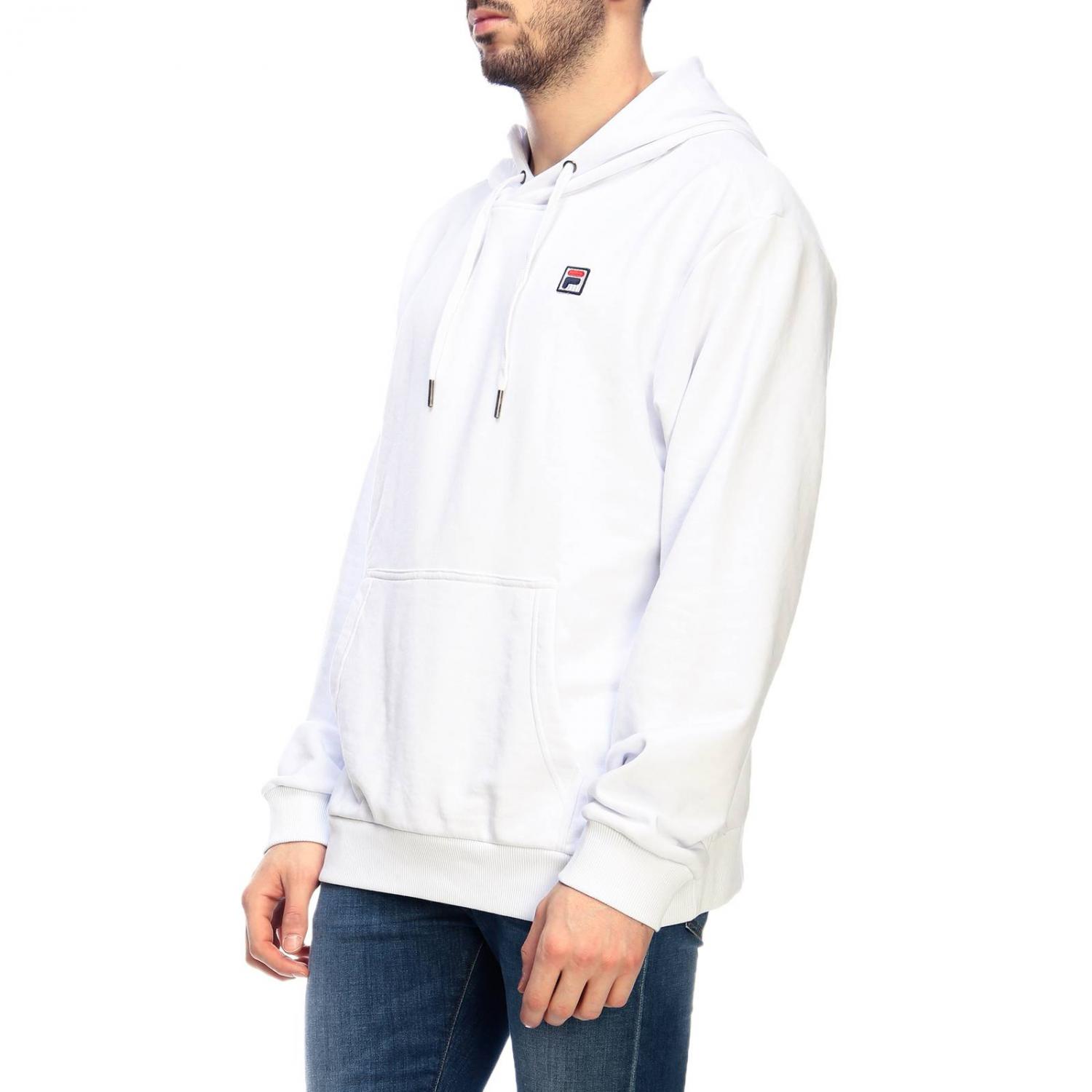 Fila Outlet: Sudadera hombre - Blanco | Sudadera Fila 687003 GIGLIO.COM
