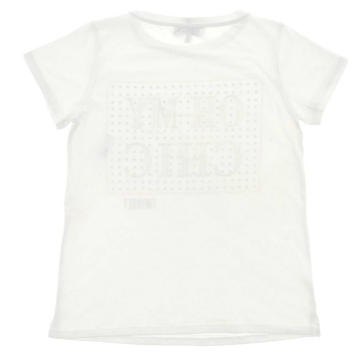 Twinset Outlet: T-shirt kids Twin Set - White | T-Shirt Twinset ...