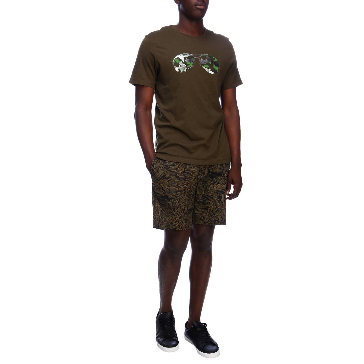 olive t shirt men