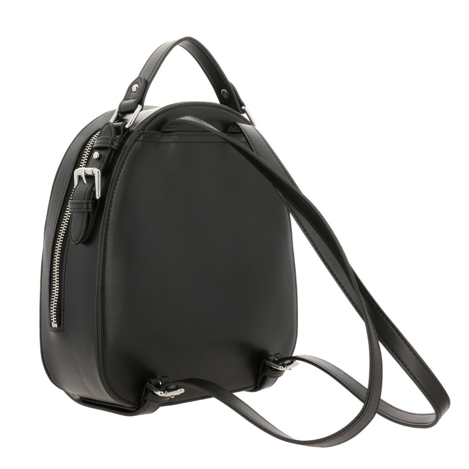 armani exchange backpack leather