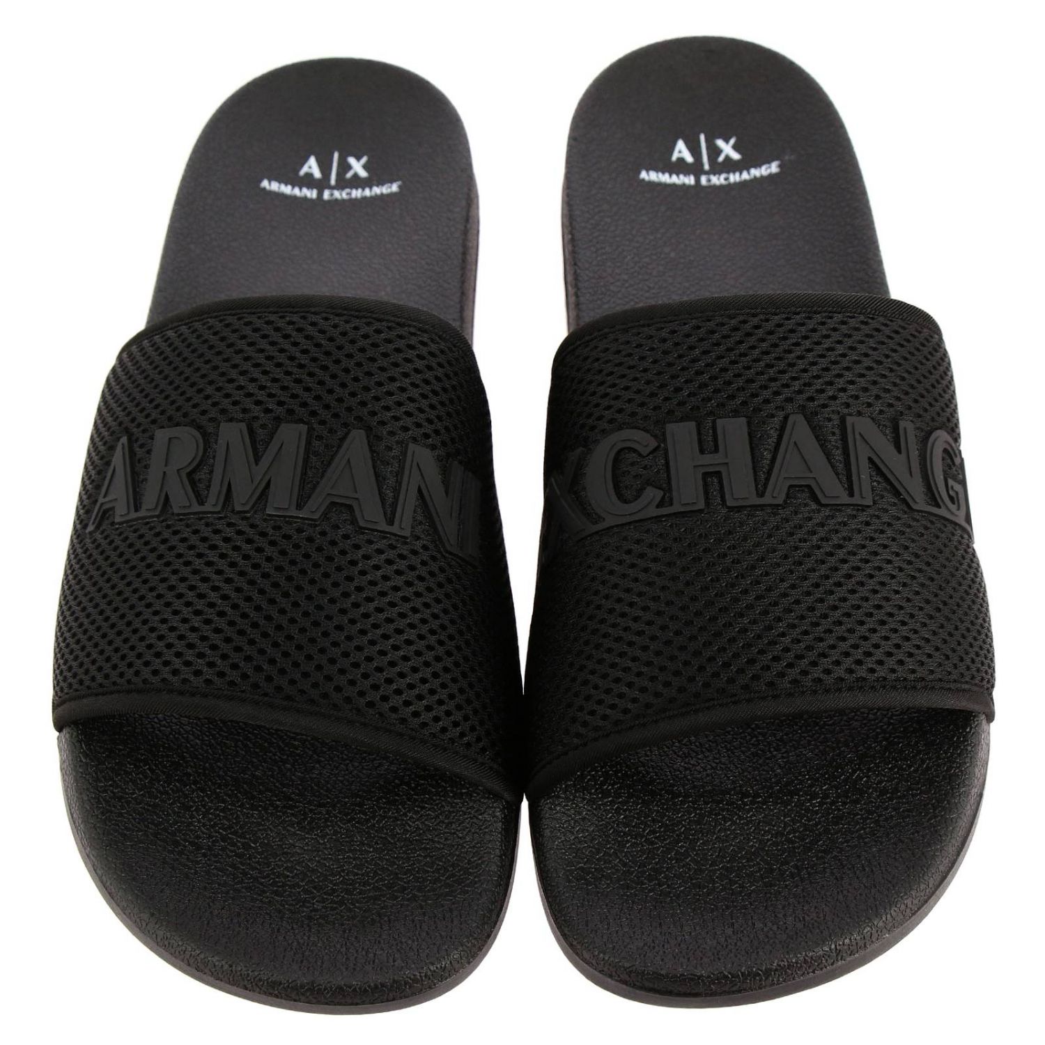 armani exchange sandals mens