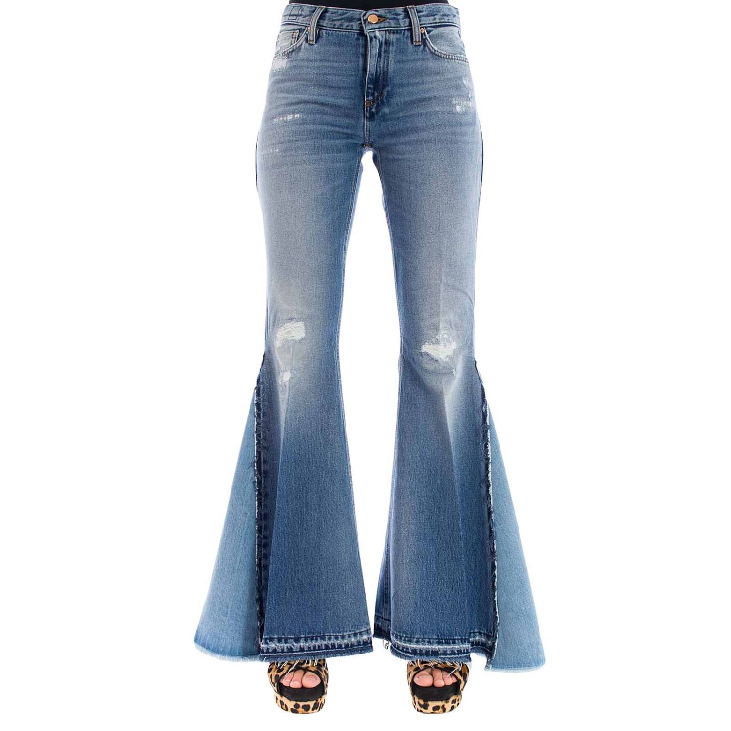 Don The Fuller Outlet: jeans for woman - Blue | Don The Fuller jeans ...