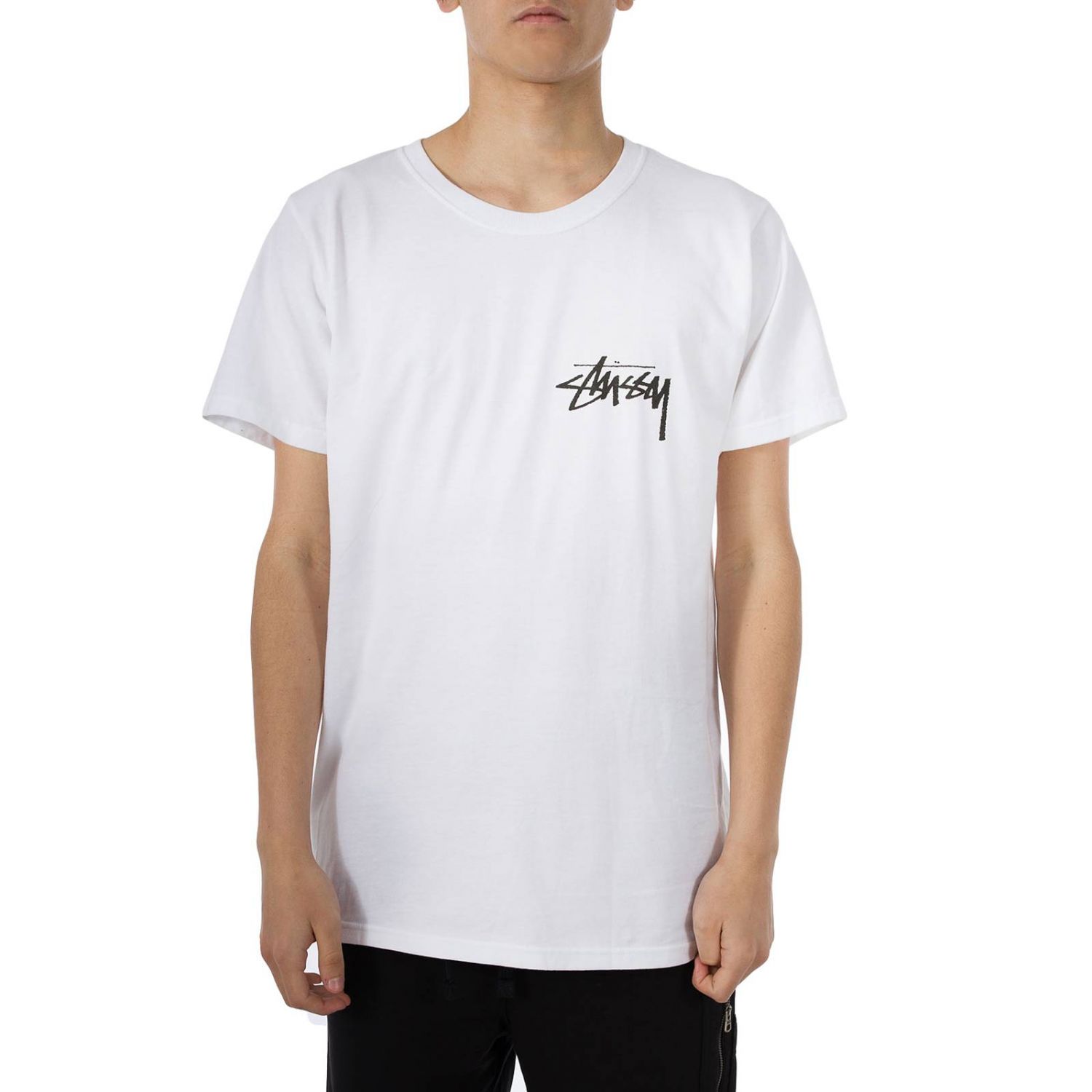 Stussy Outlet: T-shirt men - White | T-Shirt Stussy 1904340 GIGLIO.COM
