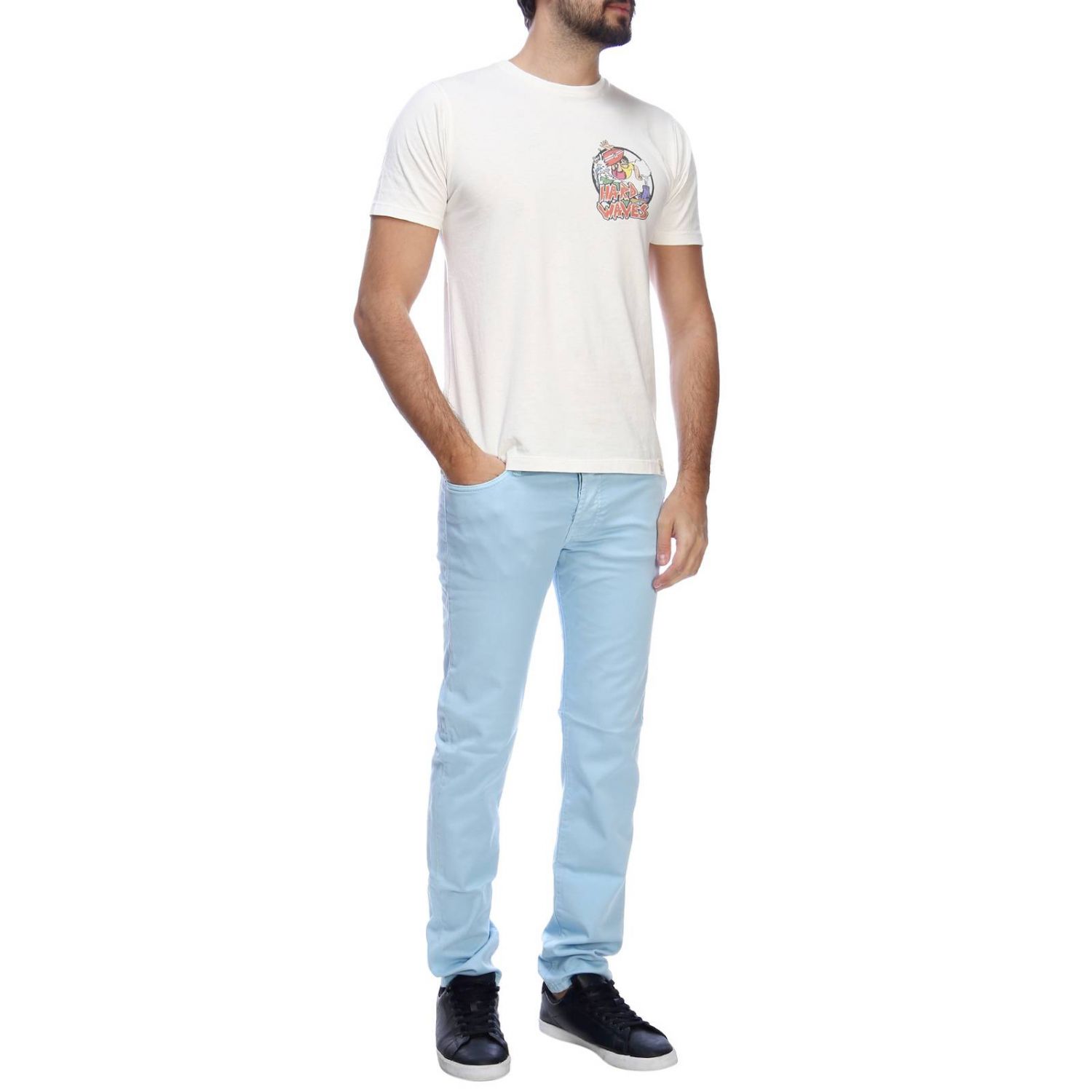Roy Rogers Outlet: T-shirt men - White | T-Shirt Roy Rogers ...